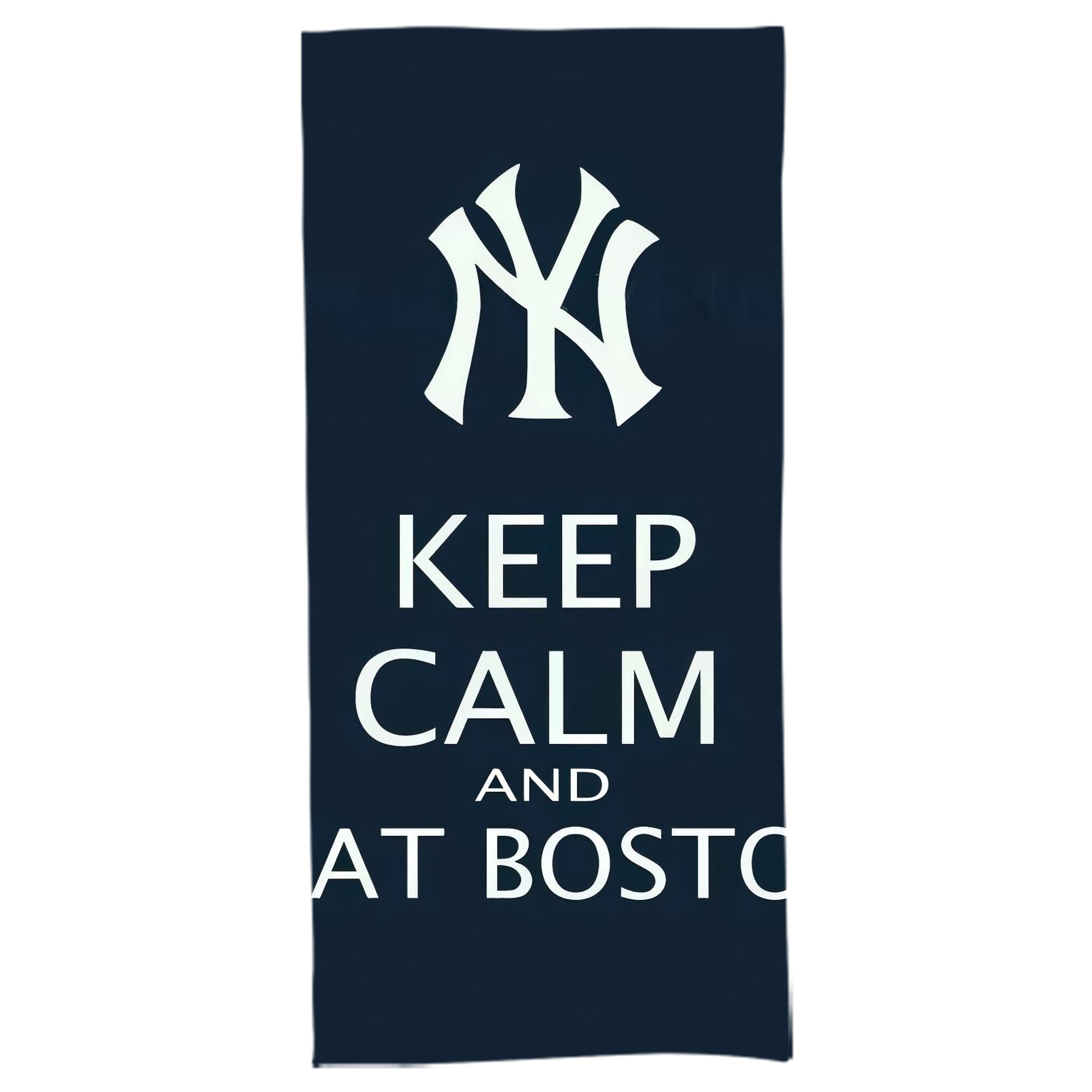 New York Yankees 136 Bath Towel 70x140 Cm – Soft & Quick Drying Polyester Shower Towel For Adults – Highly Absorbent, Lightweight, Skin-Friendly, Machine Washable – Ideal For Bathroom, Gym, Travel