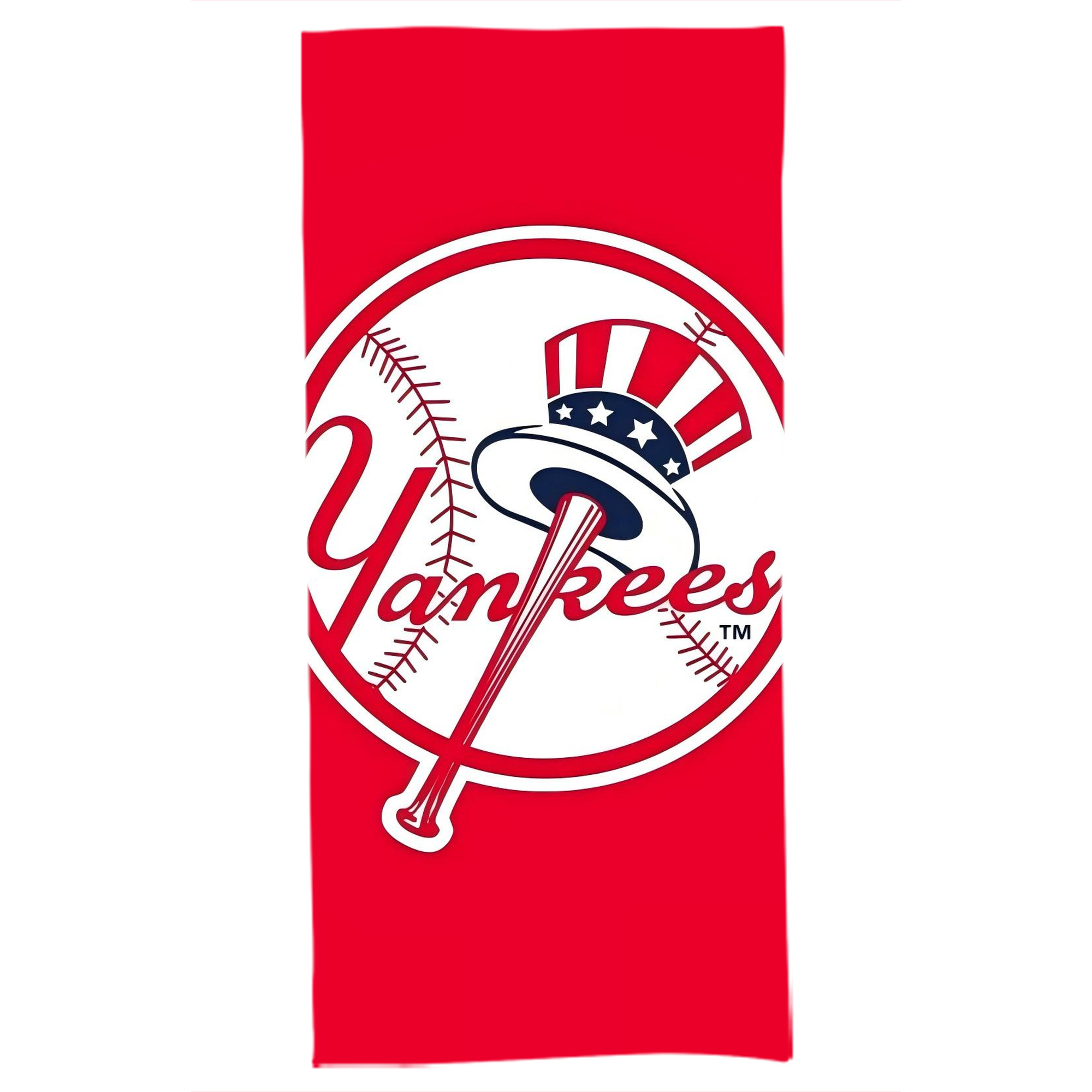 New York Yankees 165 Bath Towel 70x140 Cm – Soft & Quick Drying Polyester Shower Towel For Adults – Highly Absorbent, Lightweight, Skin-Friendly, Machine Washable – Ideal For Bathroom, Gym, Travel