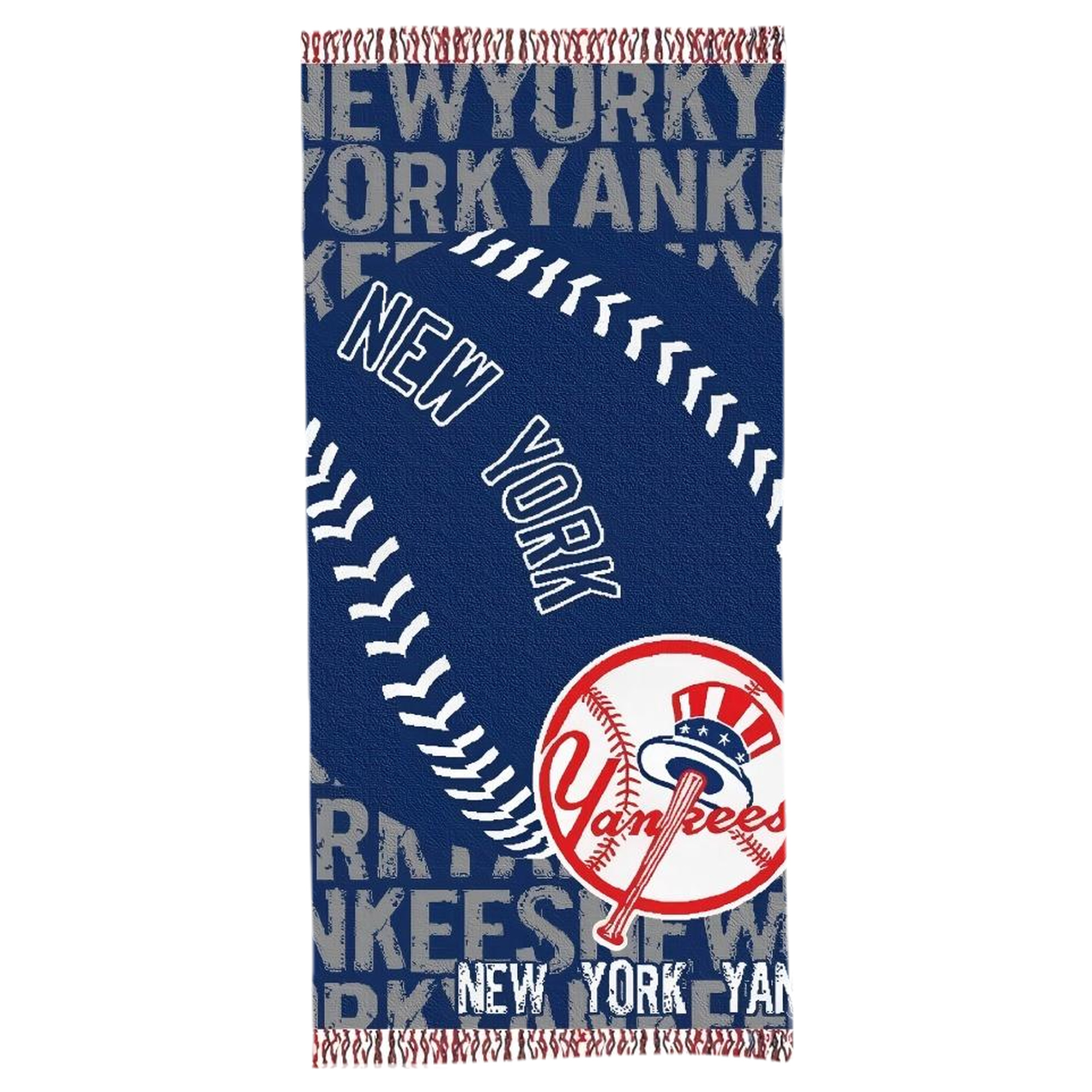 New York Yankees 198 Bath Towel 70x140 Cm – Soft & Quick Drying Polyester Shower Towel For Adults – Highly Absorbent, Lightweight, Skin-Friendly, Machine Washable – Ideal For Bathroom, Gym, Travel