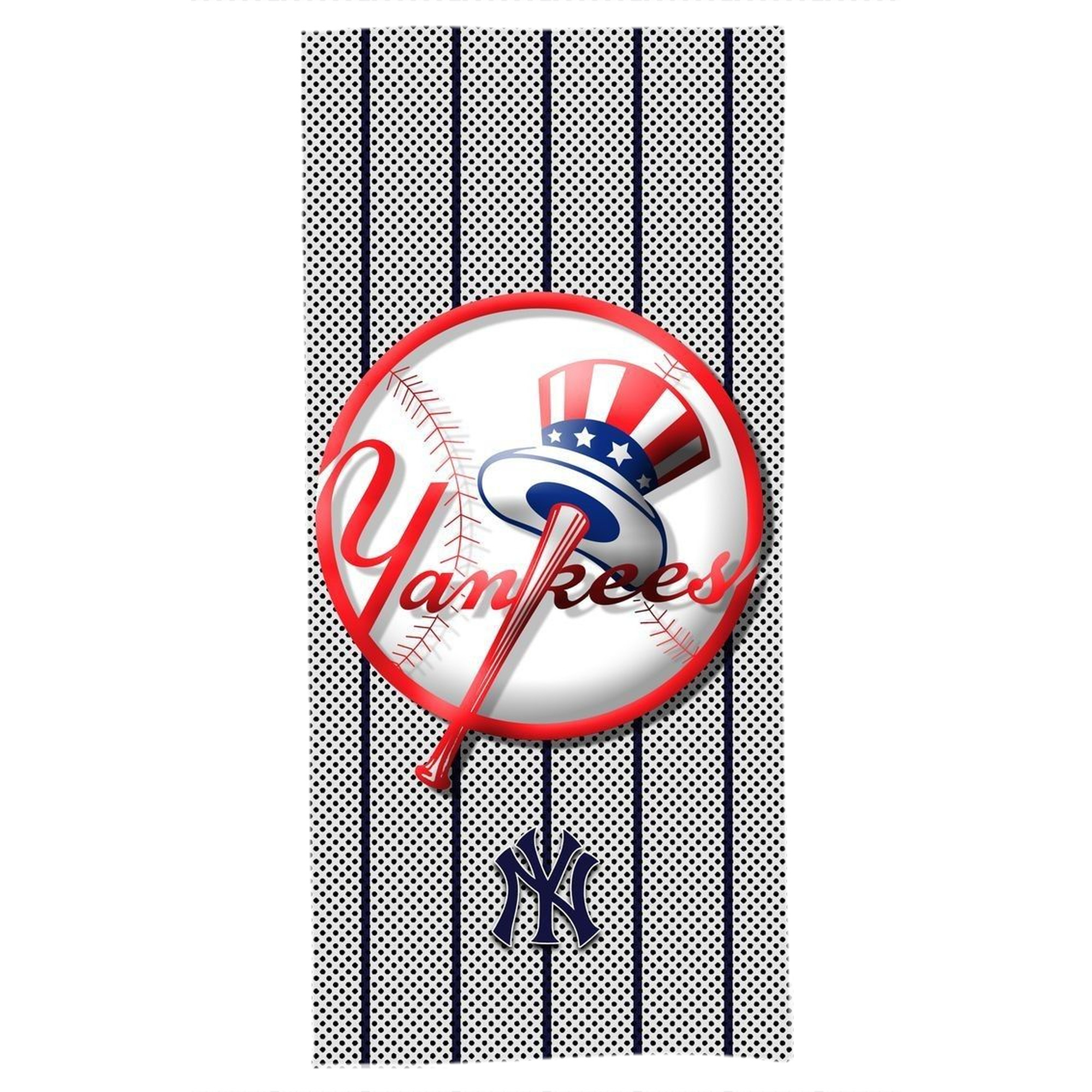 New York Yankees 197 Bath Towel 70x140 Cm – Soft & Quick Drying Polyester Shower Towel For Adults – Highly Absorbent, Lightweight, Skin-Friendly, Machine Washable – Ideal For Bathroom, Gym, Travel