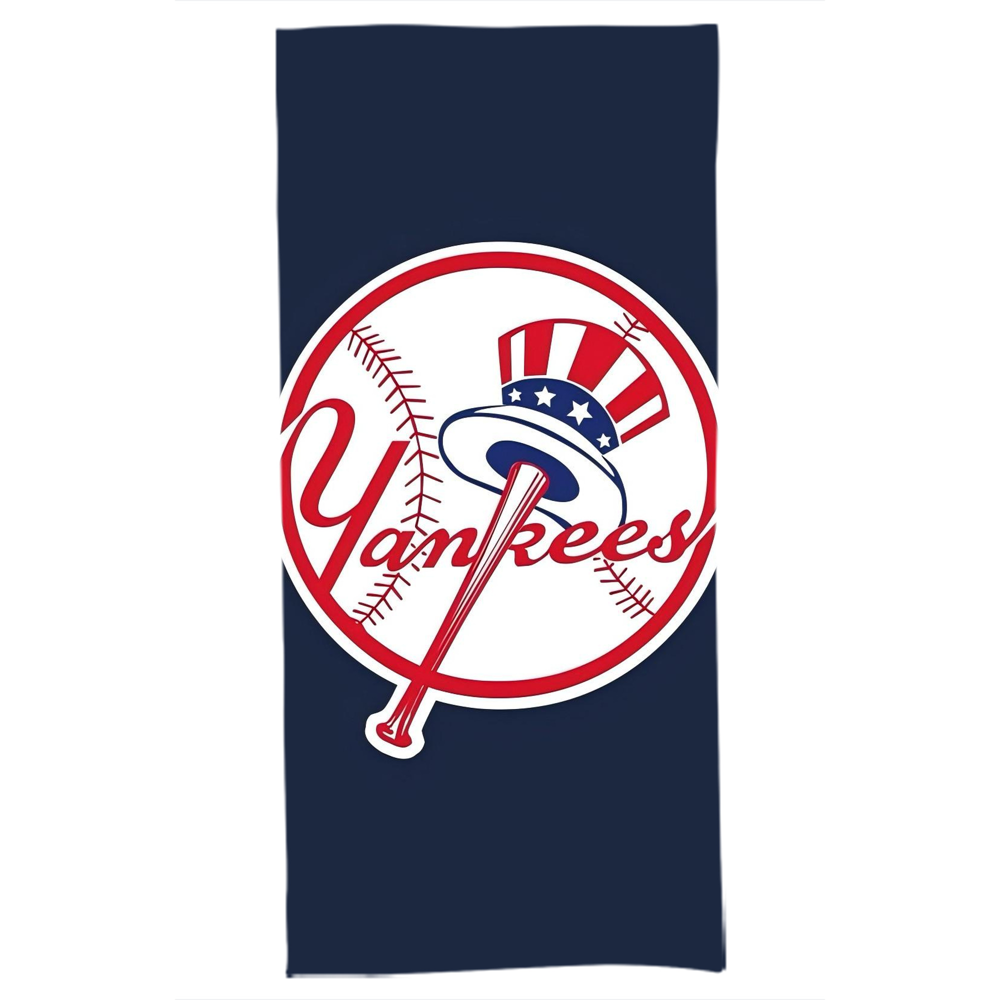 New York Yankees 216 Bath Towel 70x140 Cm – Soft & Quick Drying Polyester Shower Towel For Adults – Highly Absorbent, Lightweight, Skin-Friendly, Machine Washable – Ideal For Bathroom, Gym, Travel