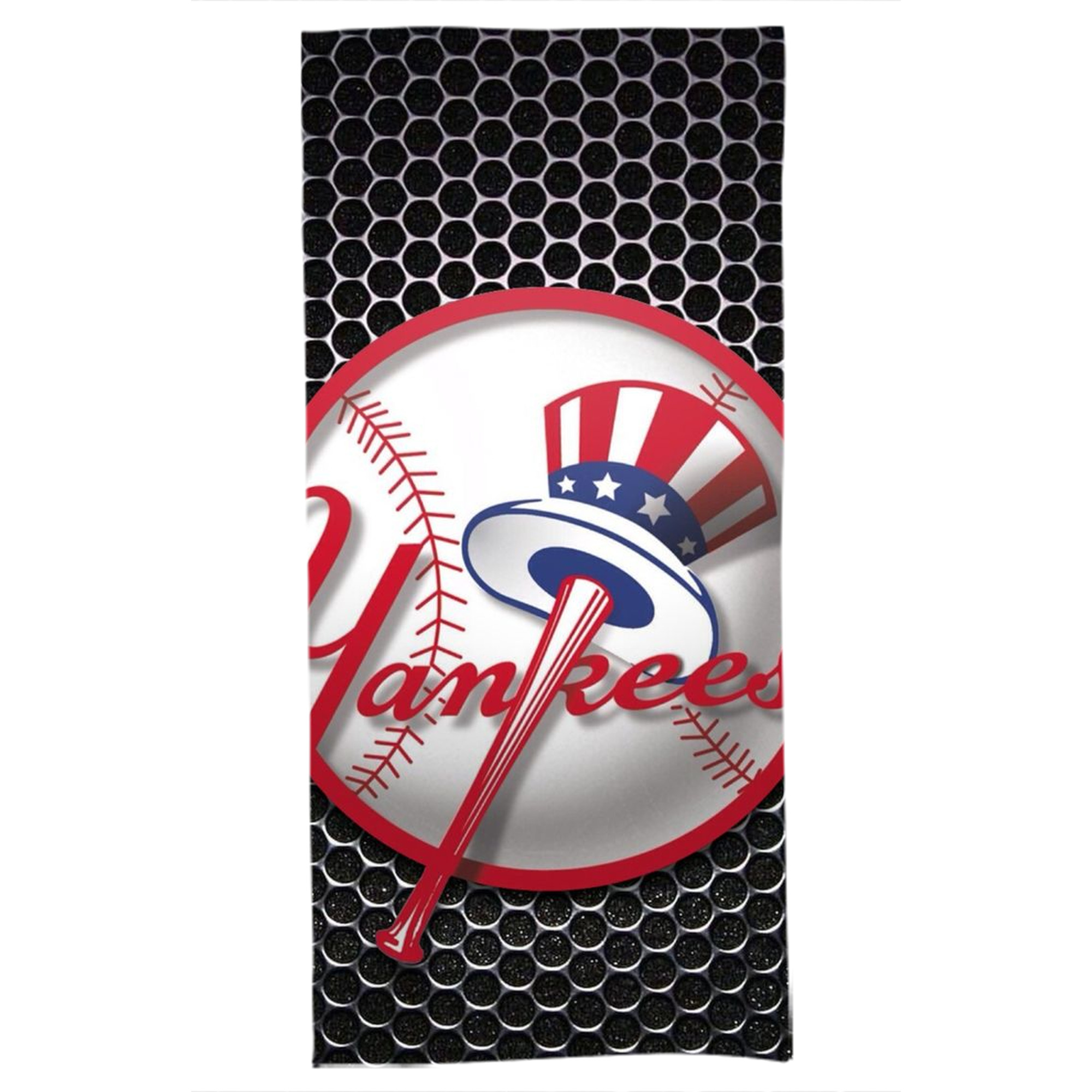 New York Yankees 221 Bath Towel 70x140 Cm – Soft & Quick Drying Polyester Shower Towel For Adults – Highly Absorbent, Lightweight, Skin-Friendly, Machine Washable – Ideal For Bathroom, Gym, Travel