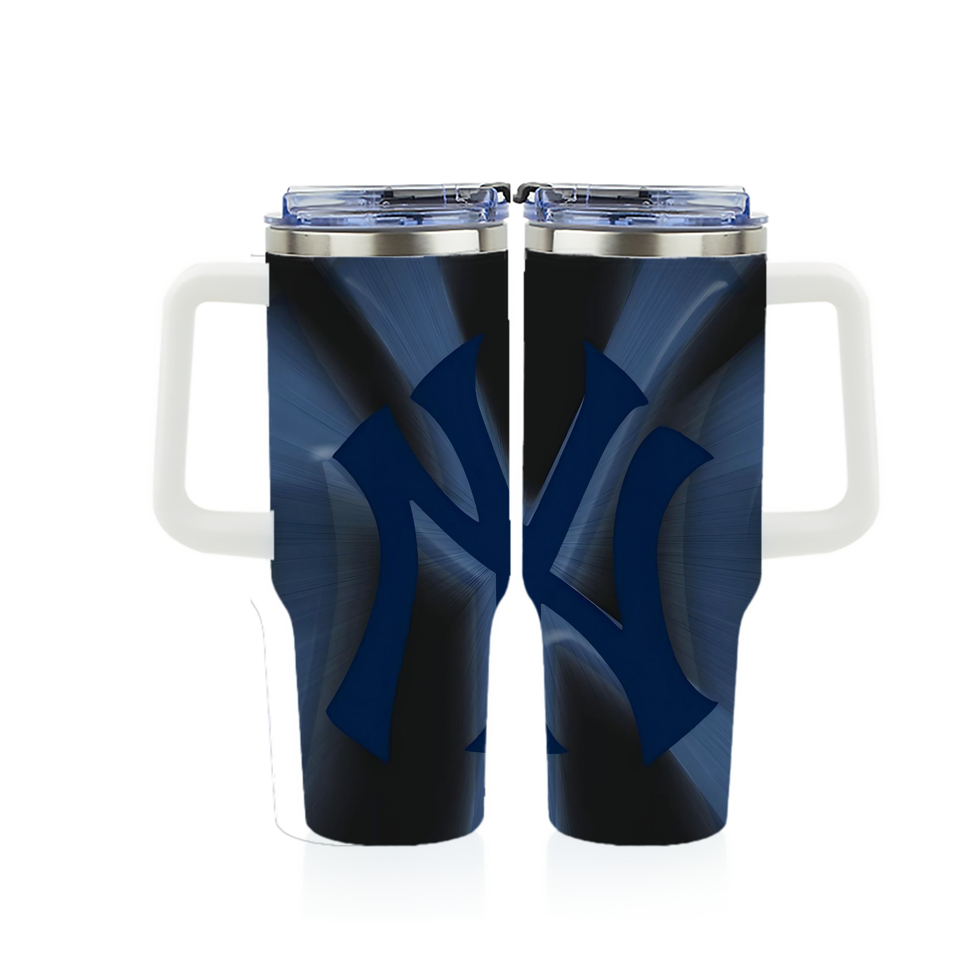 New York Yankees 110 40oz Full Wrap Car Tumbler – Durable Stainless Steel Travel Mug With Vibrant UV Print – Double Wall Insulated, Fits Most Car Cup Holders