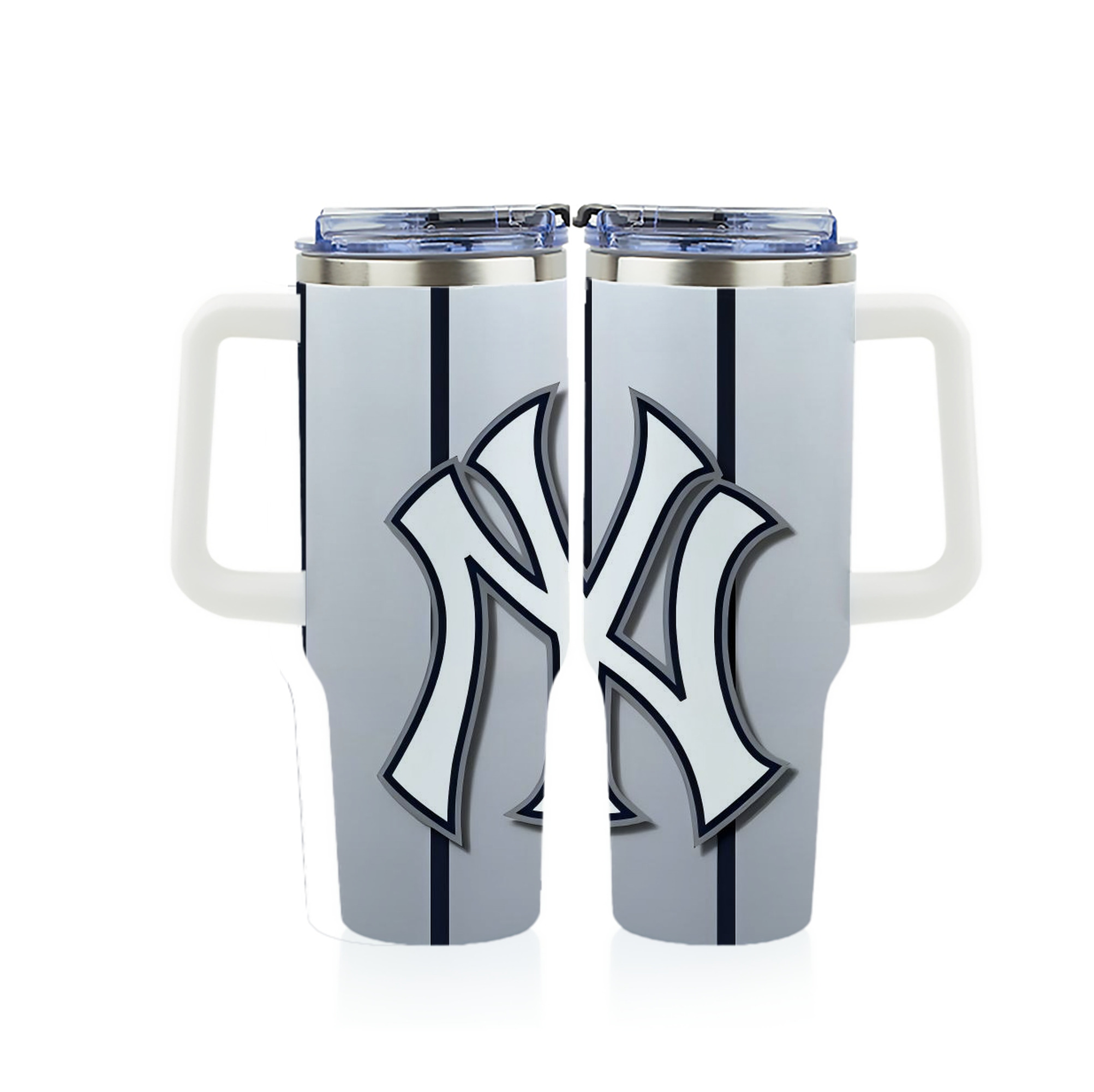 New York Yankees 118 40oz Full Wrap Car Tumbler – Durable Stainless Steel Travel Mug With Vibrant UV Print – Double Wall Insulated, Fits Most Car Cup Holders