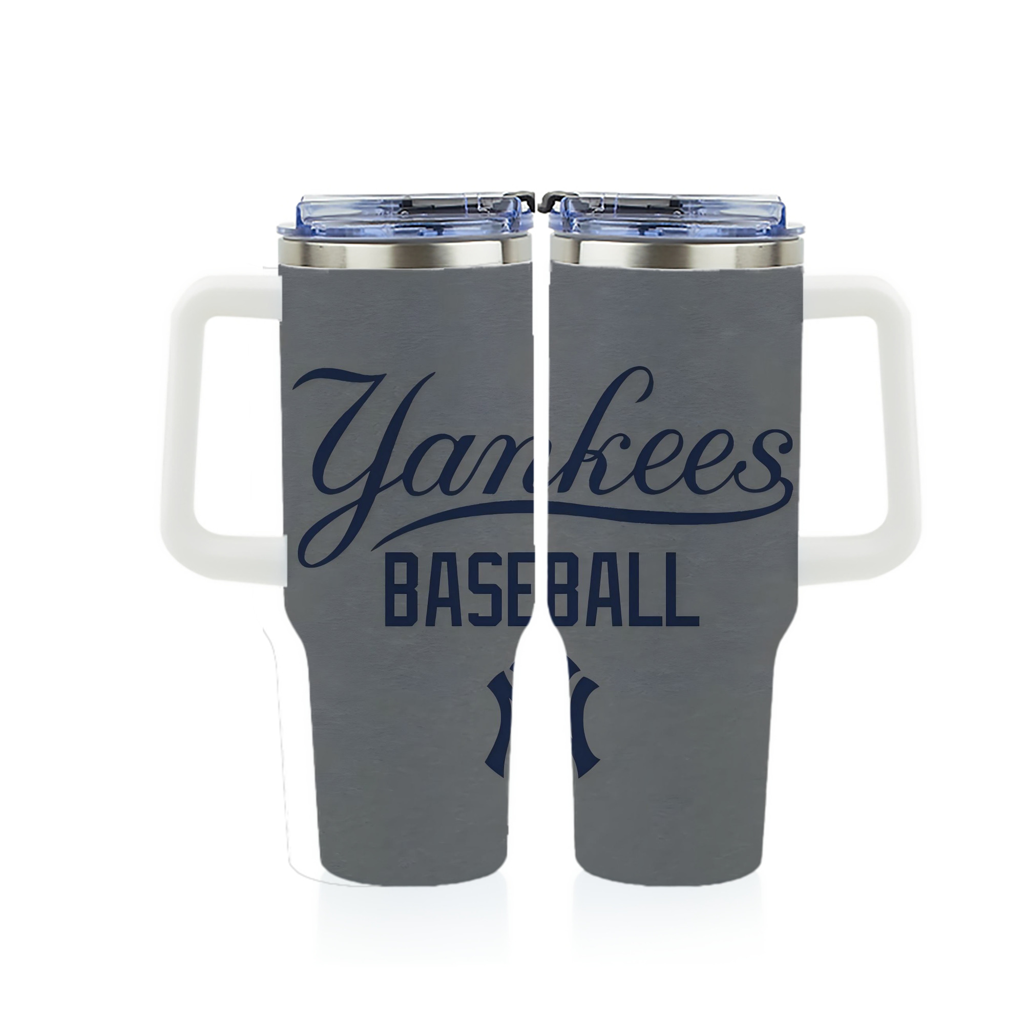 New York Yankees 147 40oz Full Wrap Car Tumbler – Durable Stainless Steel Travel Mug With Vibrant UV Print – Double Wall Insulated, Fits Most Car Cup Holders