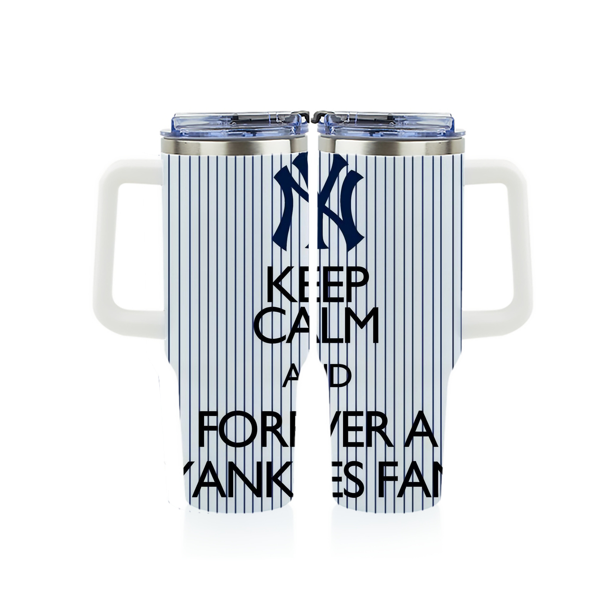 New York Yankees 158 40oz Full Wrap Car Tumbler – Durable Stainless Steel Travel Mug With Vibrant UV Print – Double Wall Insulated, Fits Most Car Cup Holders