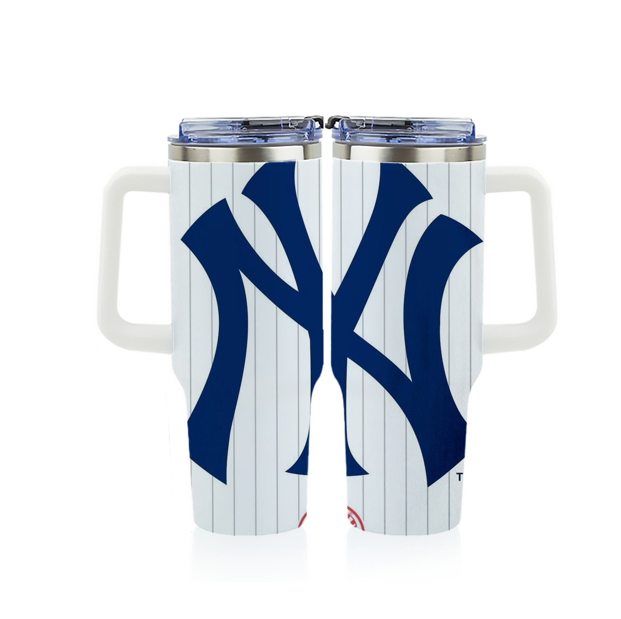 New York Yankees 130 40oz Full Wrap Car Tumbler – Durable Stainless Steel Travel Mug With Vibrant UV Print – Double Wall Insulated, Fits Most Car Cup Holders