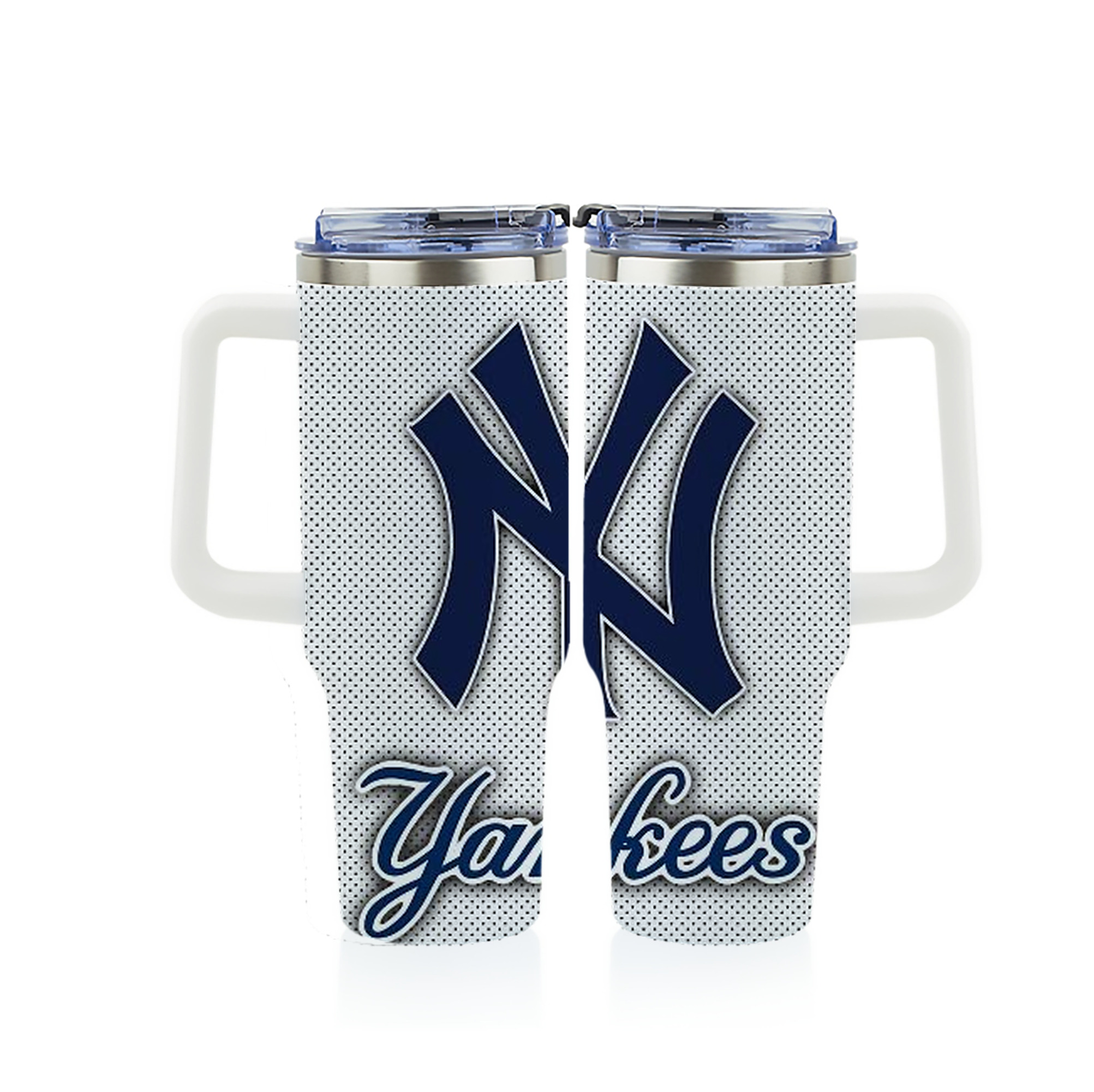 New York Yankees 192 40oz Full Wrap Car Tumbler – Durable Stainless Steel Travel Mug With Vibrant UV Print – Double Wall Insulated, Fits Most Car Cup Holders