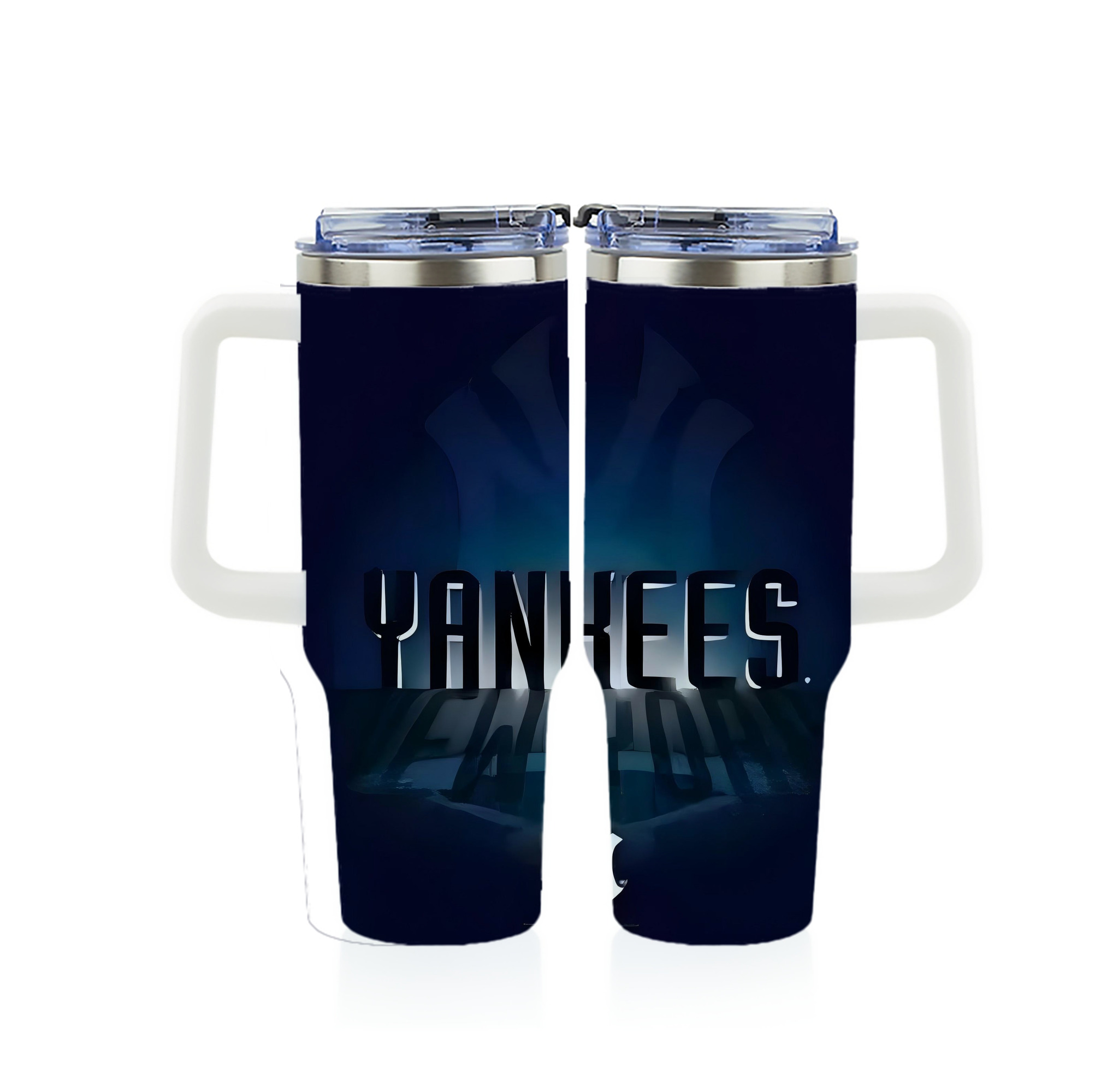New York Yankees 160 40oz Full Wrap Car Tumbler – Durable Stainless Steel Travel Mug With Vibrant UV Print – Double Wall Insulated, Fits Most Car Cup Holders