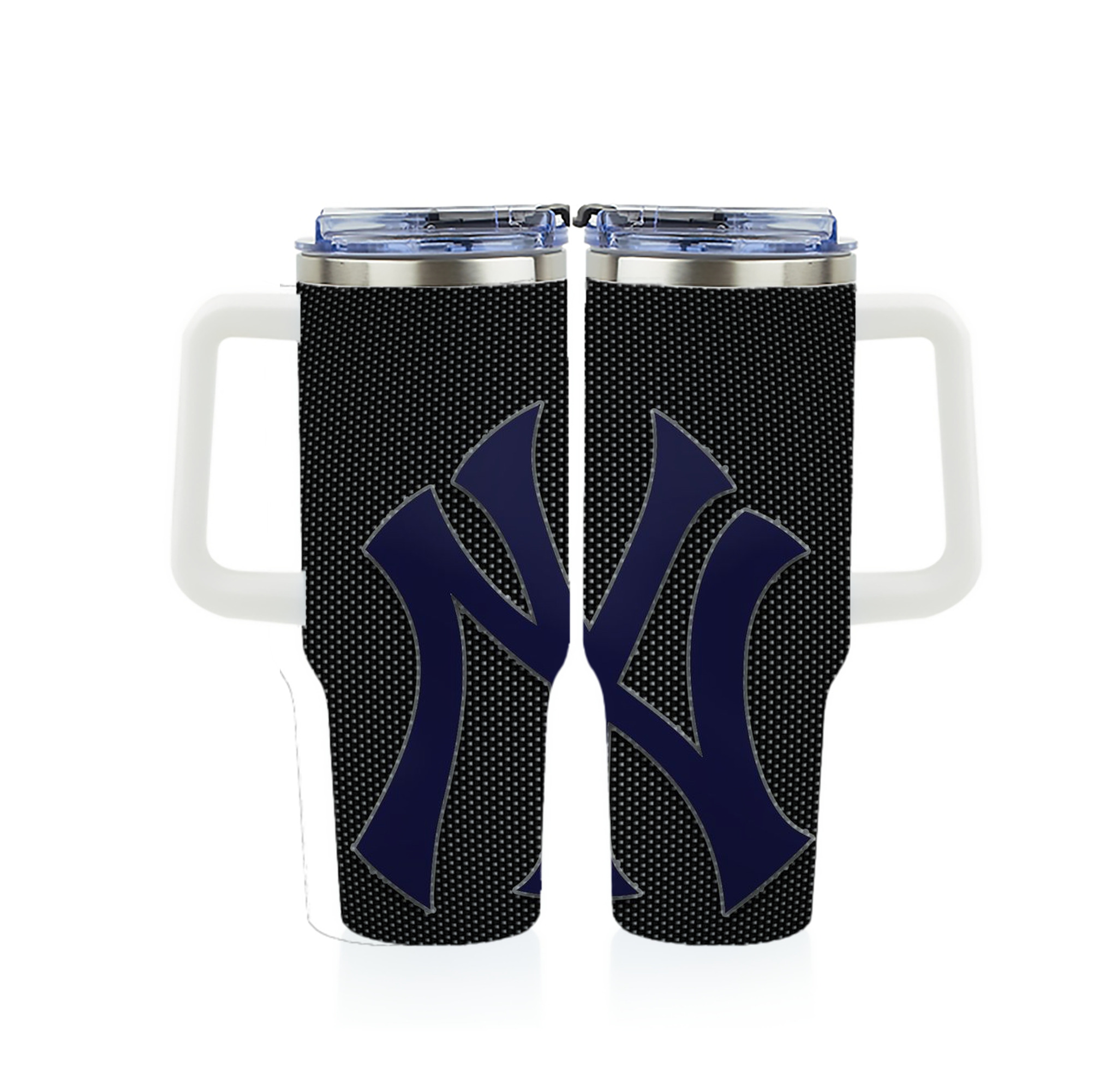 New York Yankees 166 40oz Full Wrap Car Tumbler – Durable Stainless Steel Travel Mug With Vibrant UV Print – Double Wall Insulated, Fits Most Car Cup Holders