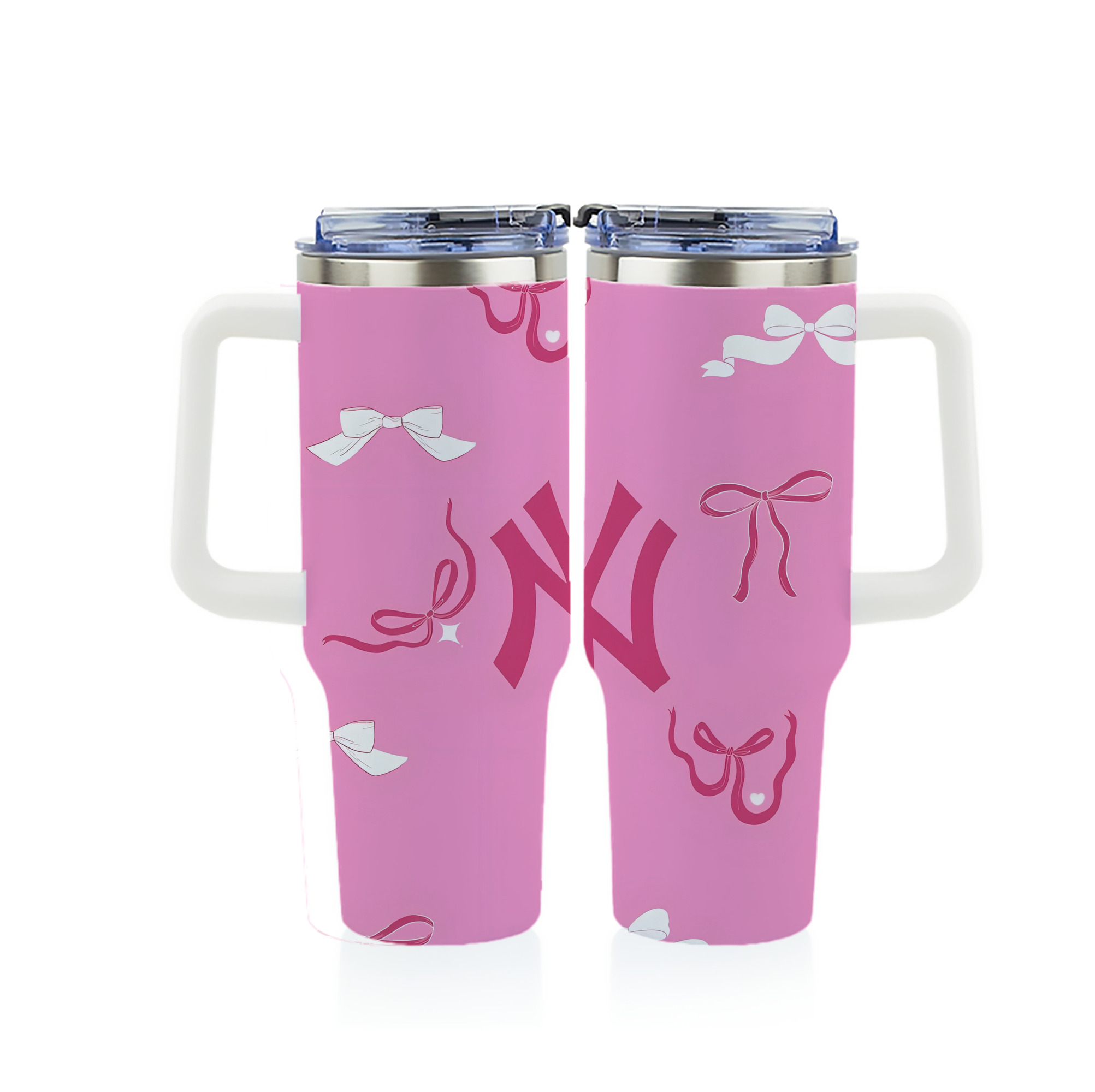 New York Yankees 220 40oz Full Wrap Car Tumbler – Durable Stainless Steel Travel Mug With Vibrant UV Print – Double Wall Insulated, Fits Most Car Cup Holders