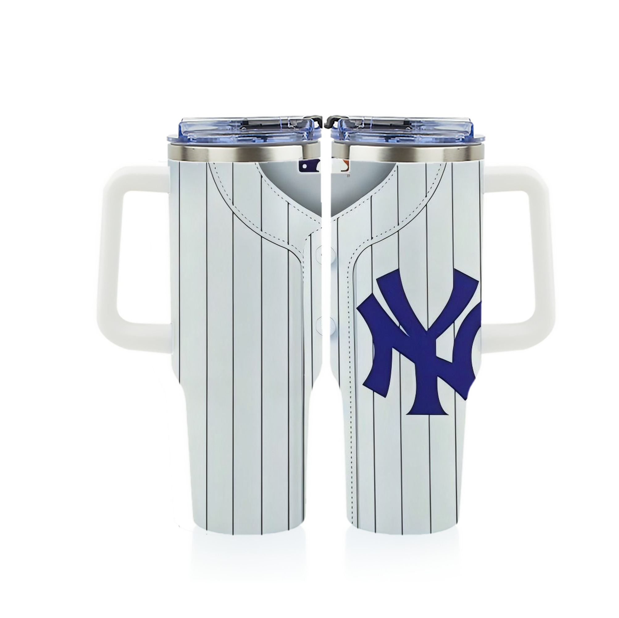 New York Yankees 213 40oz Full Wrap Car Tumbler – Durable Stainless Steel Travel Mug With Vibrant UV Print – Double Wall Insulated, Fits Most Car Cup Holders