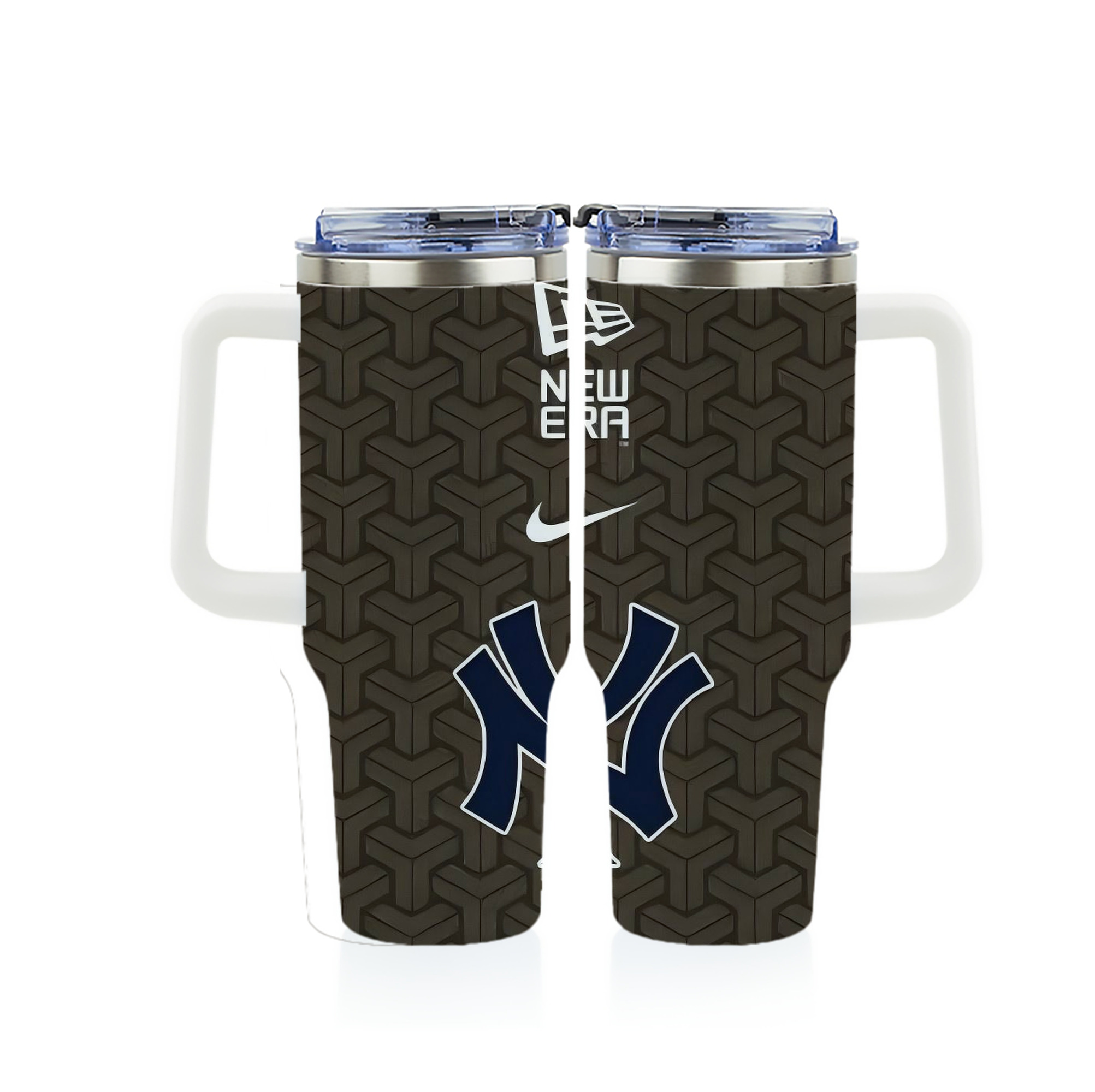 New York Yankees 318 40oz Full Wrap Car Tumbler – Durable Stainless Steel Travel Mug With Vibrant UV Print – Double Wall Insulated, Fits Most Car Cup Holders