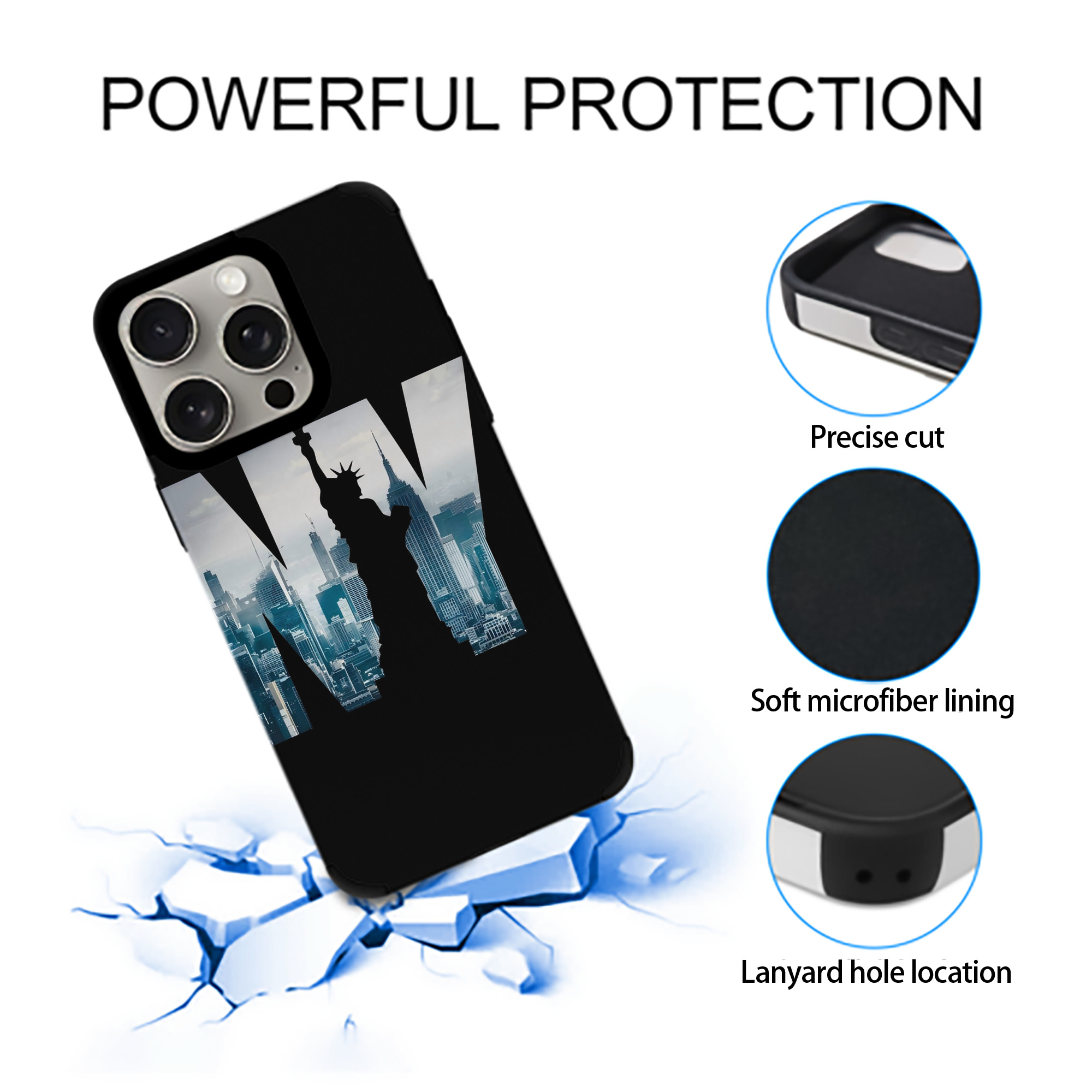 New York Yankees 142 IPhone 15 Pro Max PU Leather Case – Soft Lining, 360° Protection – Precise Fit, 3D Buttons, Easy Charging – Anti-Yellowing, Easy To Clean