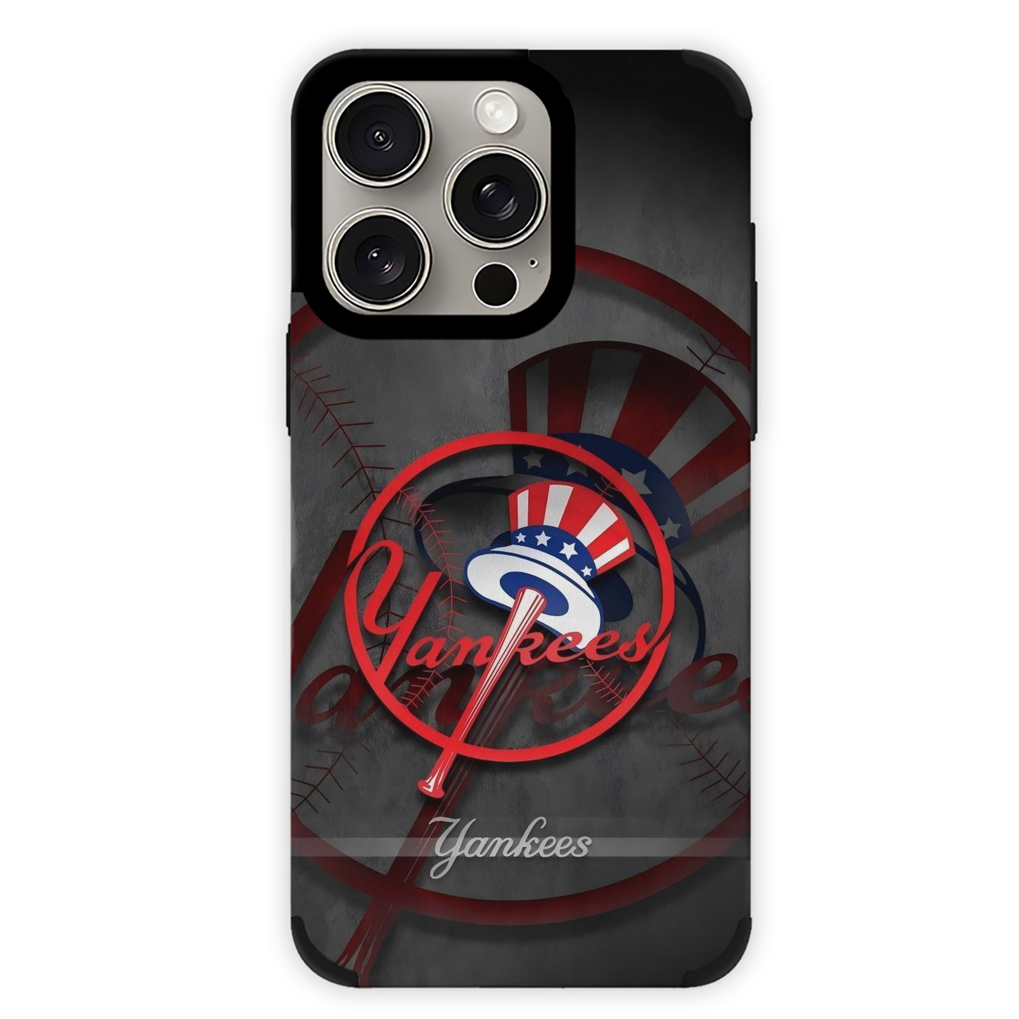 New York Yankees 97 IPhone 15 Pro Max PU Leather Case – Soft Lining, 360° Protection – Precise Fit, 3D Buttons, Easy Charging – Anti-Yellowing, Easy To Clean