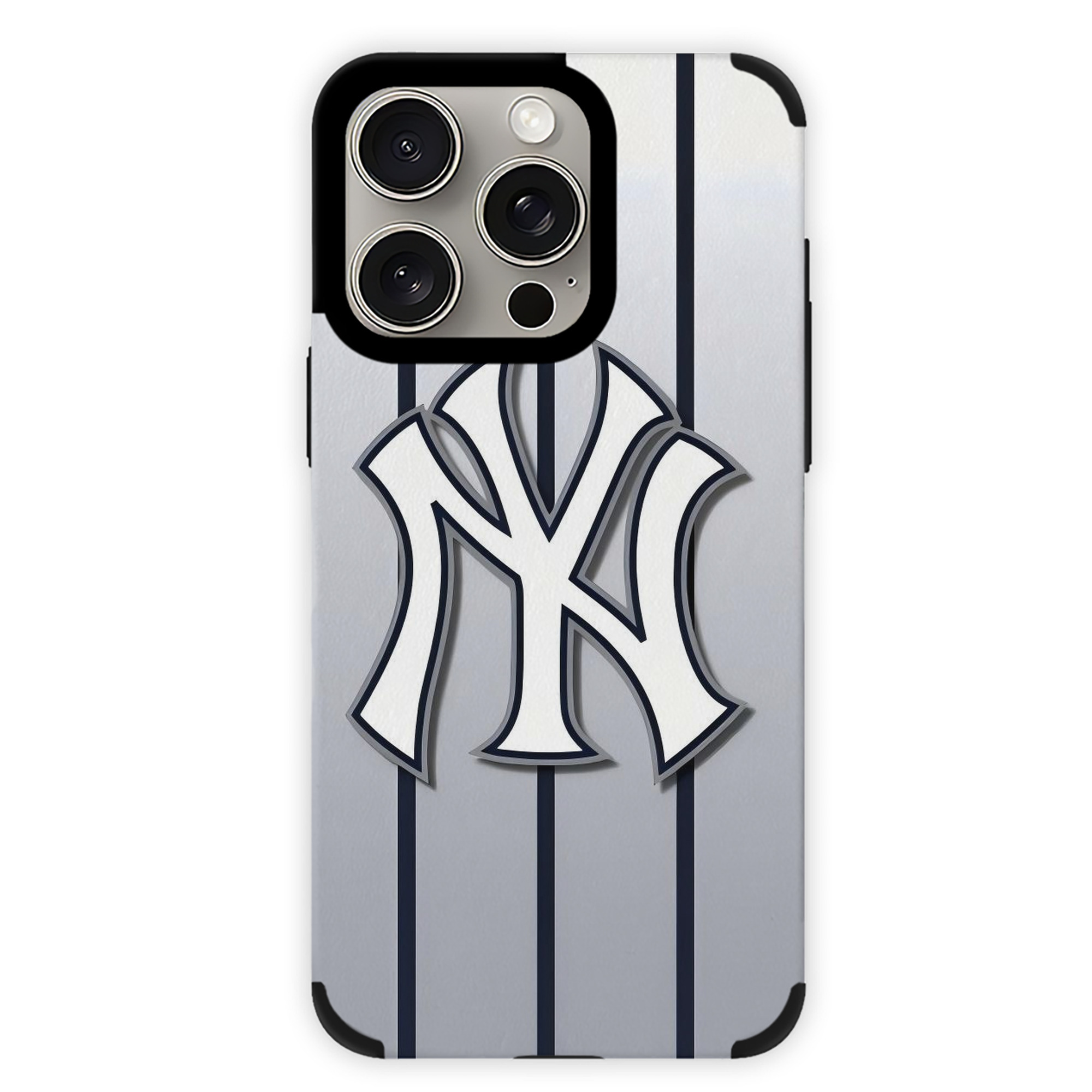 New York Yankees 118 IPhone 15 Pro Max PU Leather Case – Soft Lining, 360° Protection – Precise Fit, 3D Buttons, Easy Charging – Anti-Yellowing, Easy To Clean
