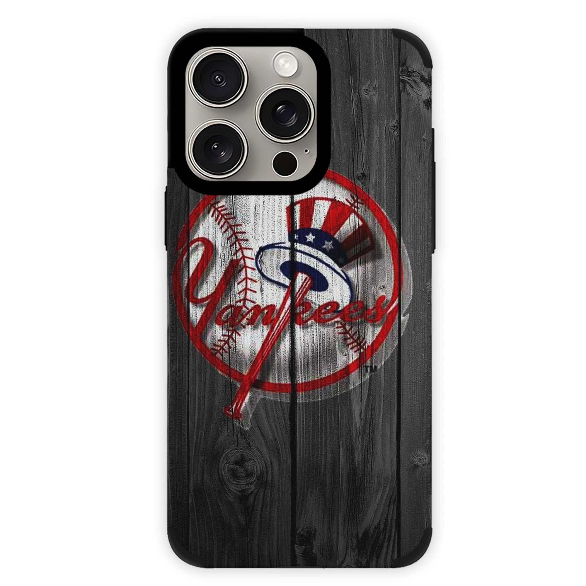 New York Yankees 131 IPhone 15 Pro Max PU Leather Case – Soft Lining, 360° Protection – Precise Fit, 3D Buttons, Easy Charging – Anti-Yellowing, Easy To Clean