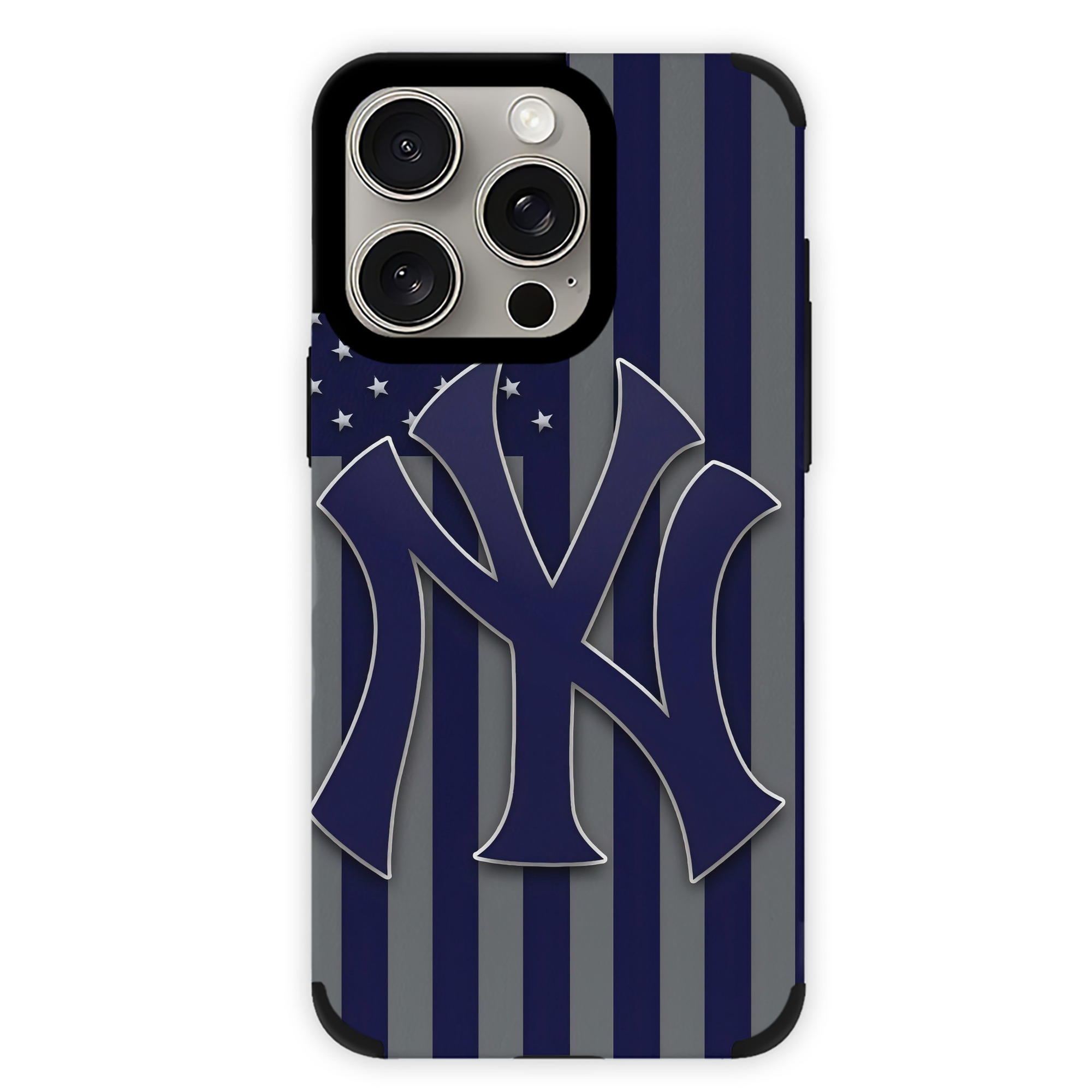 New York Yankees 162 IPhone 15 Pro Max PU Leather Case – Soft Lining, 360° Protection – Precise Fit, 3D Buttons, Easy Charging – Anti-Yellowing, Easy To Clean