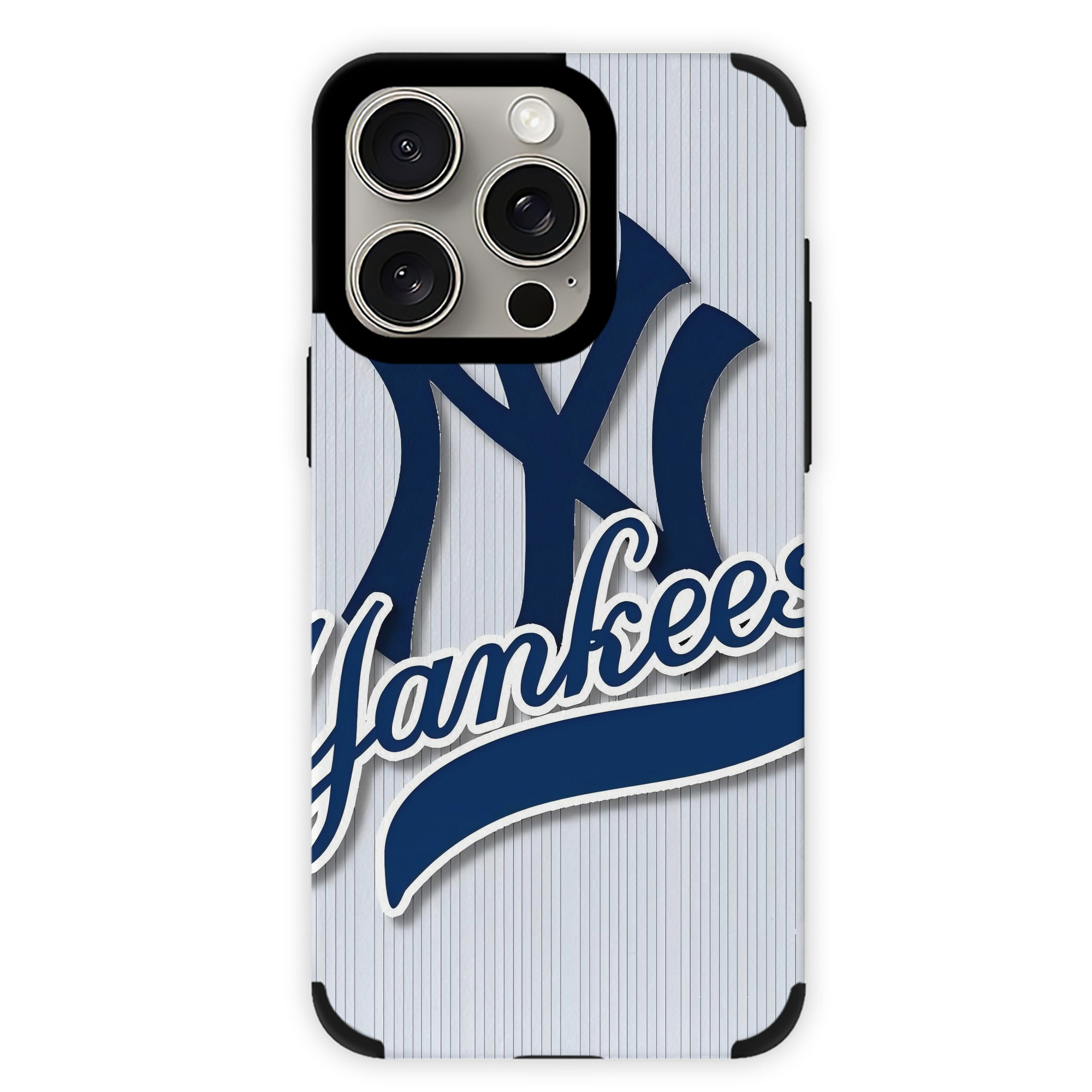 New York Yankees 151 IPhone 15 Pro Max PU Leather Case – Soft Lining, 360° Protection – Precise Fit, 3D Buttons, Easy Charging – Anti-Yellowing, Easy To Clean