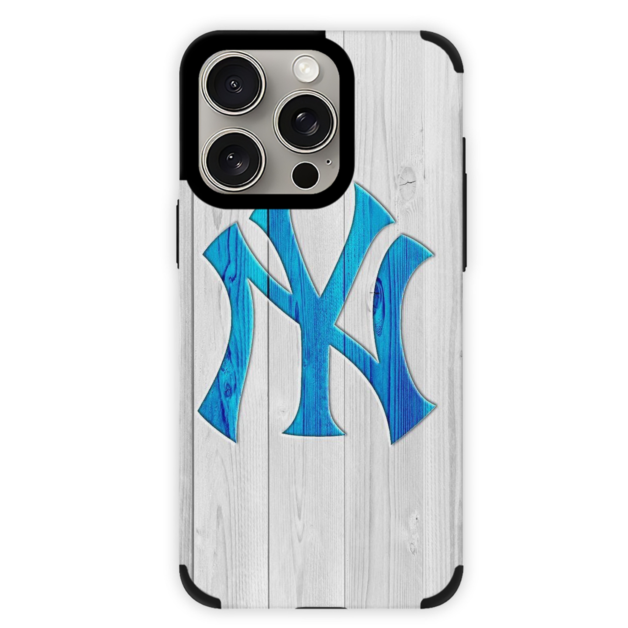 New York Yankees 156 IPhone 15 Pro Max PU Leather Case – Soft Lining, 360° Protection – Precise Fit, 3D Buttons, Easy Charging – Anti-Yellowing, Easy To Clean