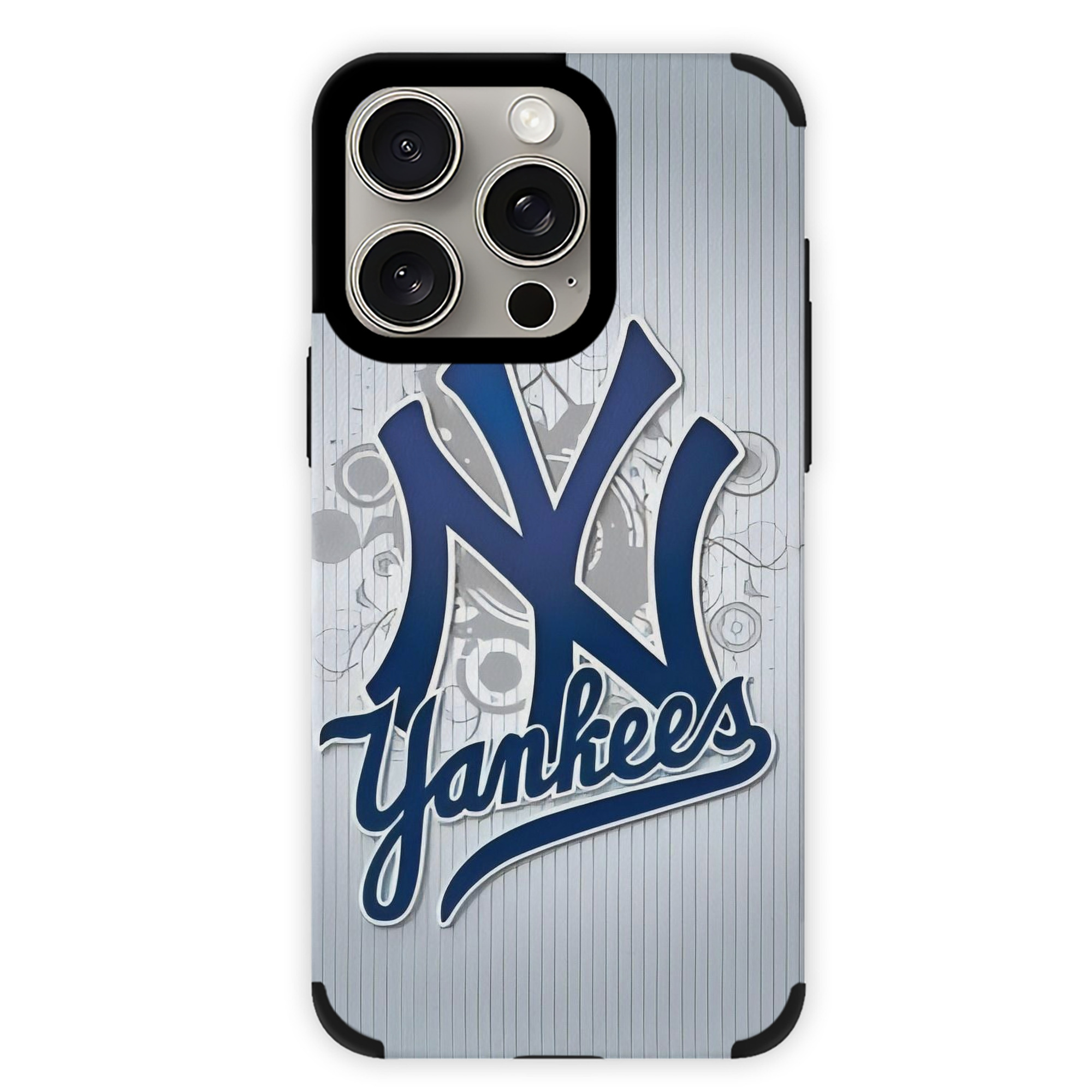 New York Yankees 181 IPhone 15 Pro Max PU Leather Case – Soft Lining, 360° Protection – Precise Fit, 3D Buttons, Easy Charging – Anti-Yellowing, Easy To Clean