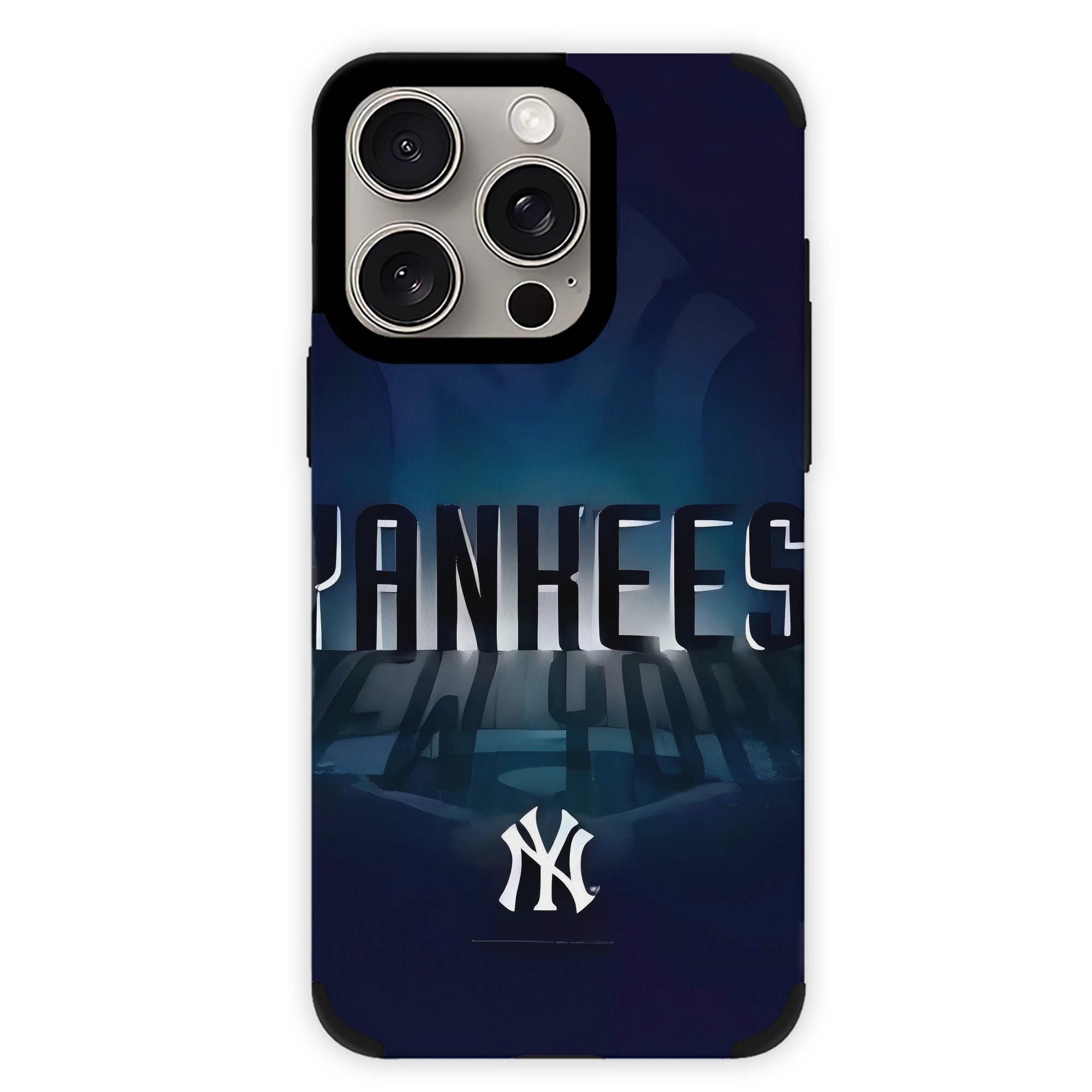 New York Yankees 160 IPhone 15 Pro Max PU Leather Case – Soft Lining, 360° Protection – Precise Fit, 3D Buttons, Easy Charging – Anti-Yellowing, Easy To Clean