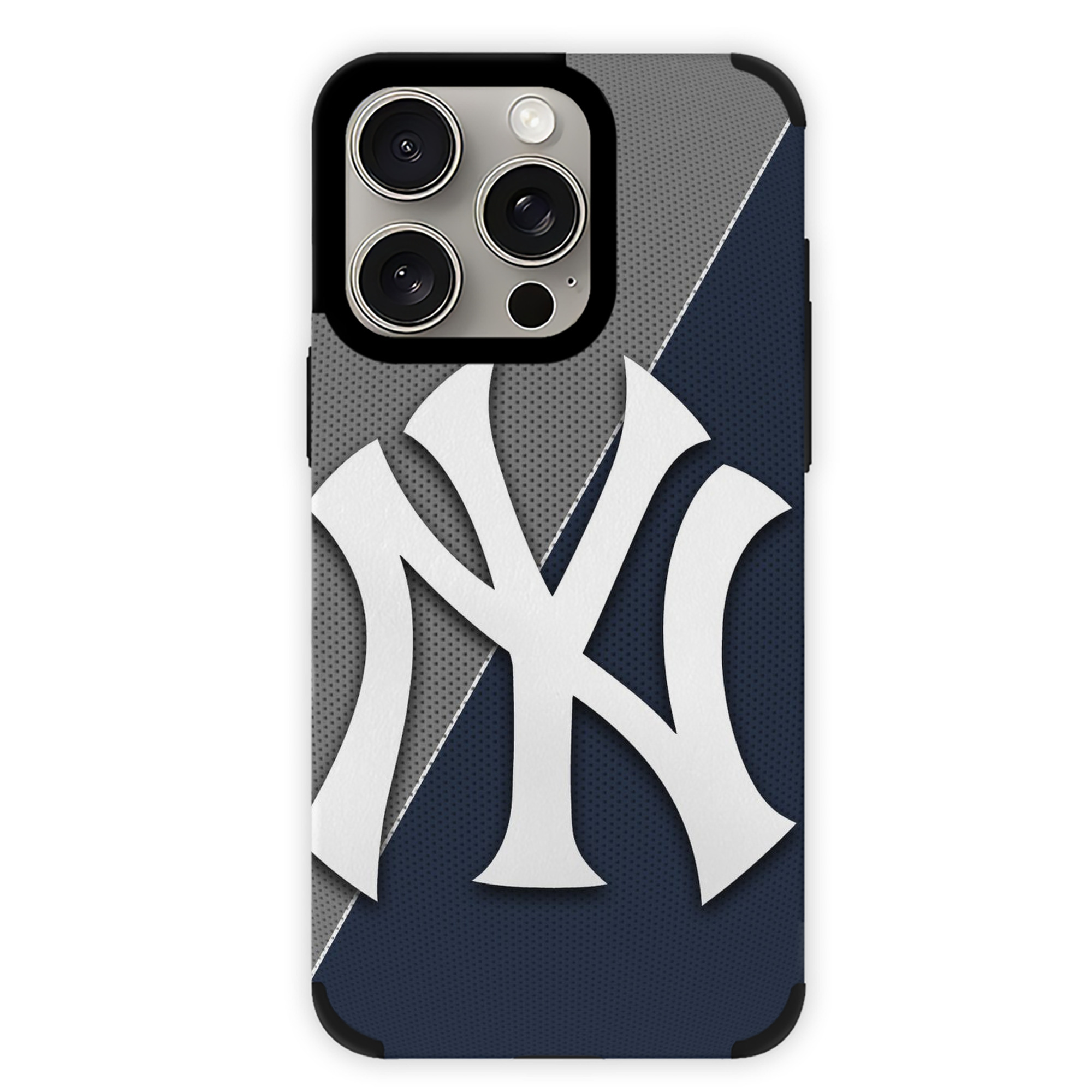 New York Yankees 177 IPhone 15 Pro Max PU Leather Case – Soft Lining, 360° Protection – Precise Fit, 3D Buttons, Easy Charging – Anti-Yellowing, Easy To Clean
