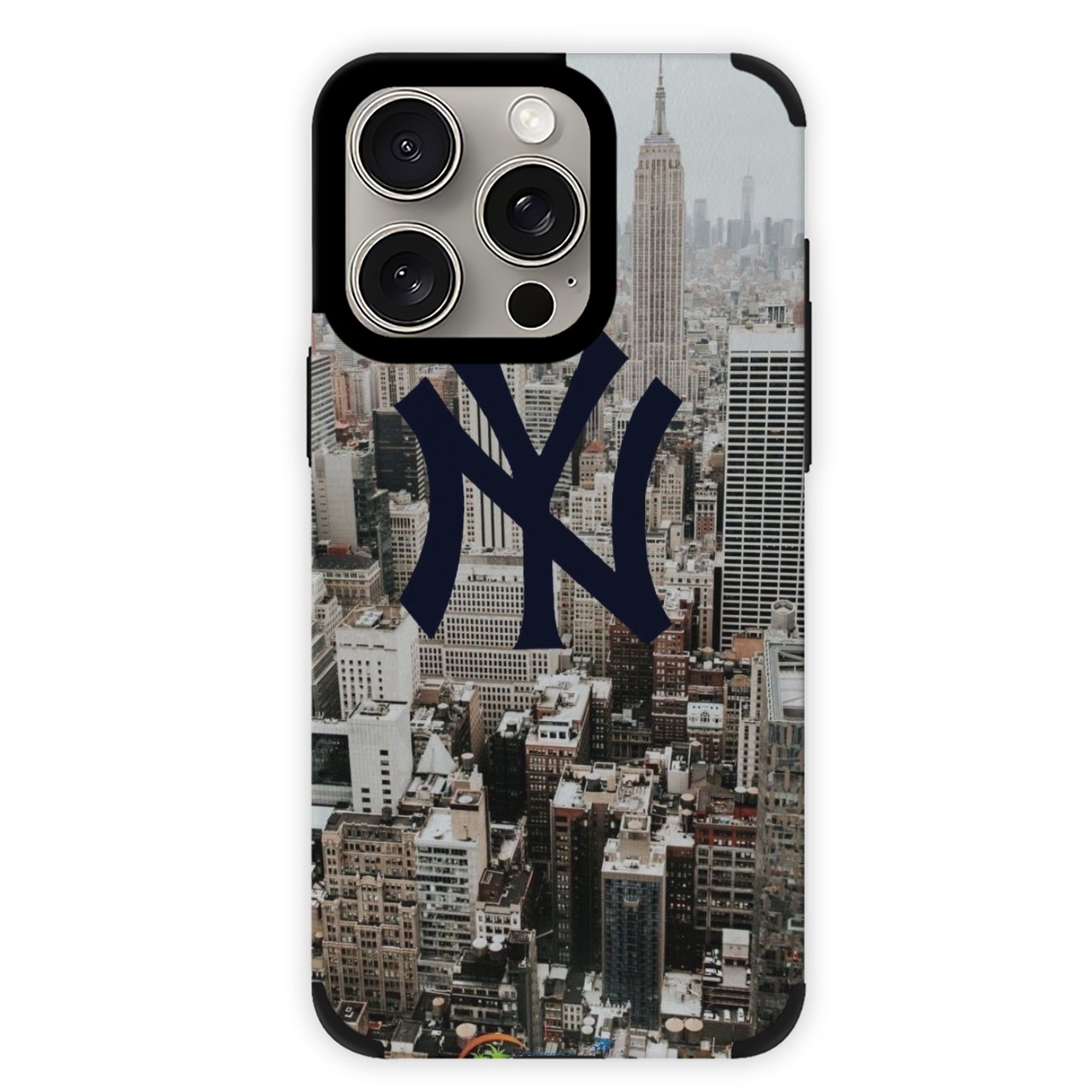 New York Yankees 171 IPhone 15 Pro Max PU Leather Case – Soft Lining, 360° Protection – Precise Fit, 3D Buttons, Easy Charging – Anti-Yellowing, Easy To Clean