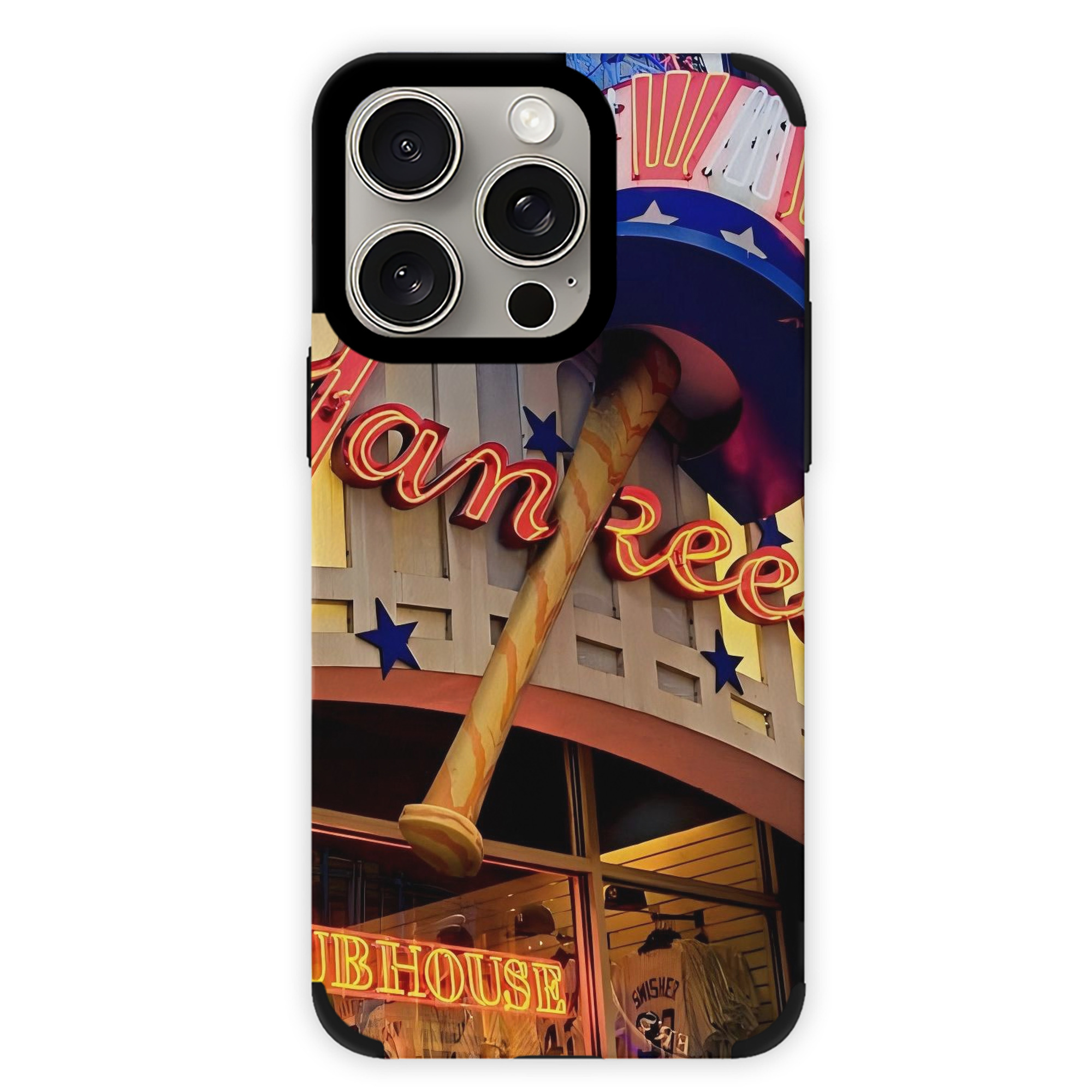 New York Yankees 178 IPhone 15 Pro Max PU Leather Case – Soft Lining, 360° Protection – Precise Fit, 3D Buttons, Easy Charging – Anti-Yellowing, Easy To Clean