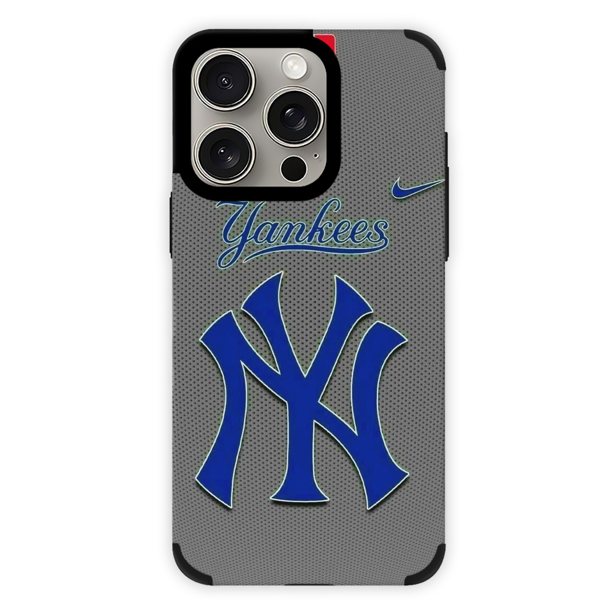 New York Yankees 180 IPhone 15 Pro Max PU Leather Case – Soft Lining, 360° Protection – Precise Fit, 3D Buttons, Easy Charging – Anti-Yellowing, Easy To Clean