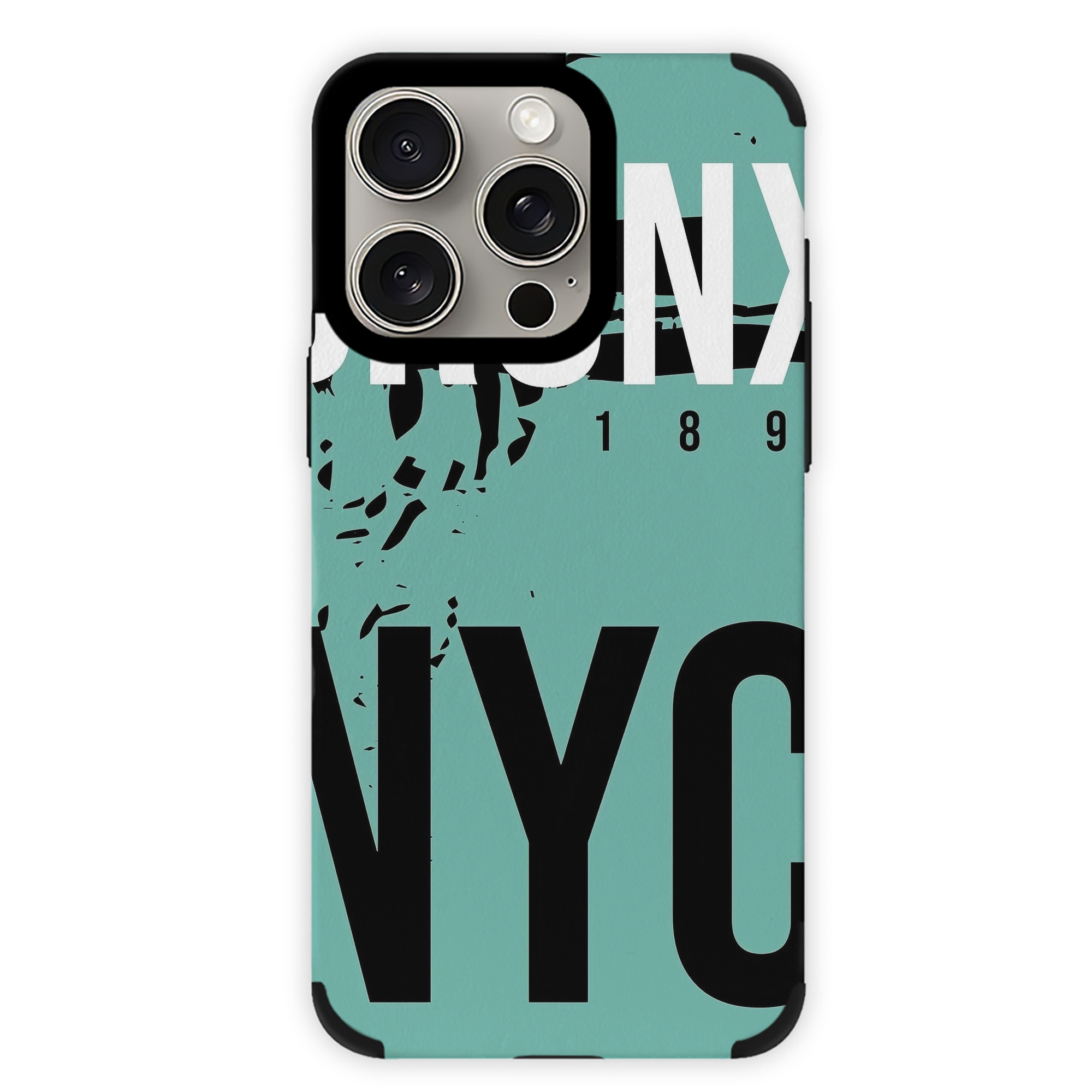 New York Yankees 186 IPhone 15 Pro Max PU Leather Case – Soft Lining, 360° Protection – Precise Fit, 3D Buttons, Easy Charging – Anti-Yellowing, Easy To Clean