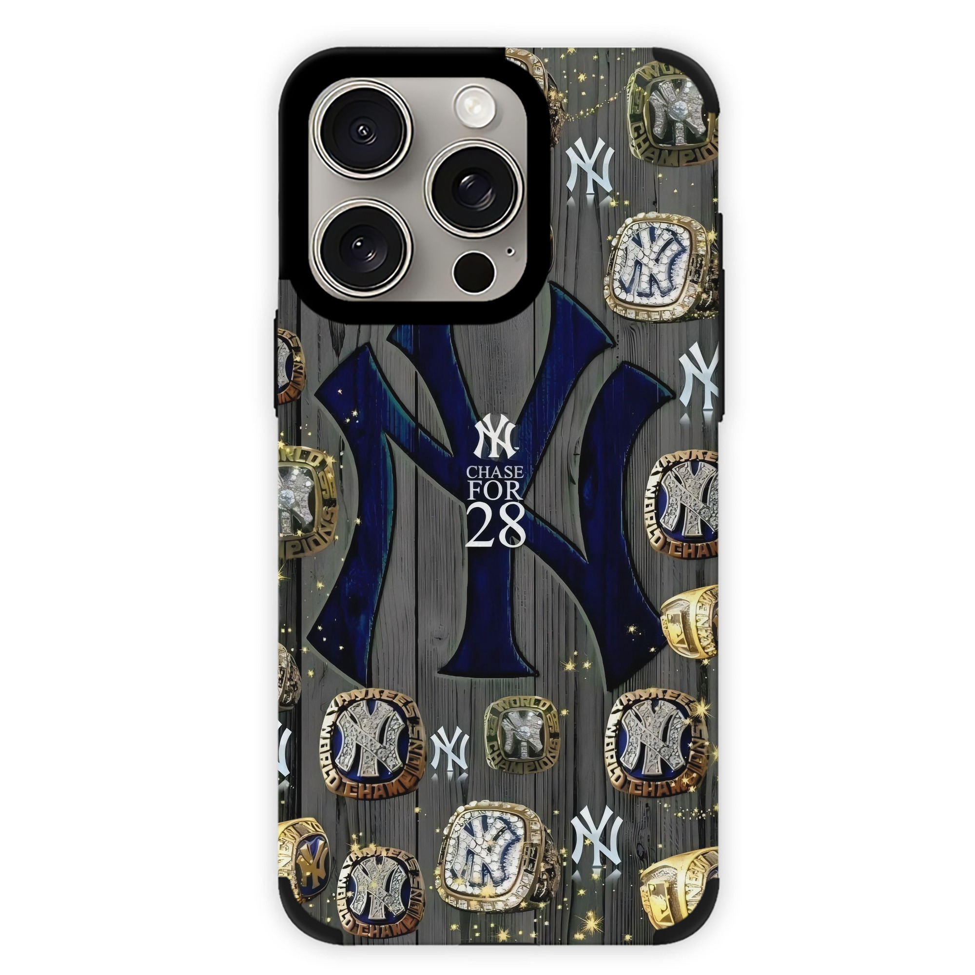New York Yankees 209 IPhone 15 Pro Max PU Leather Case – Soft Lining, 360° Protection – Precise Fit, 3D Buttons, Easy Charging – Anti-Yellowing, Easy To Clean