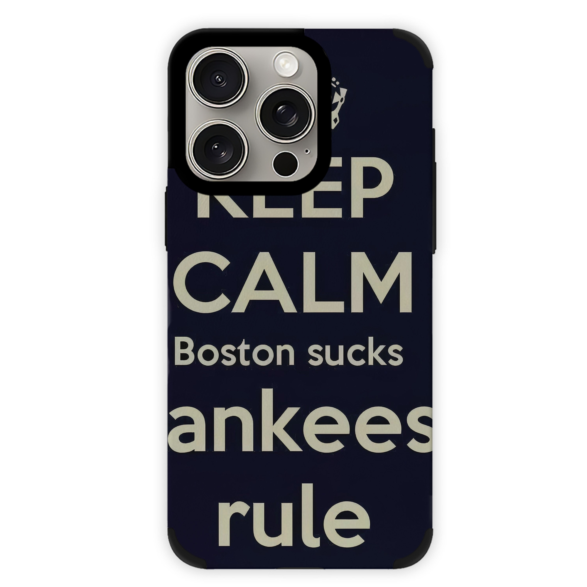 New York Yankees 226 IPhone 15 Pro Max PU Leather Case – Soft Lining, 360° Protection – Precise Fit, 3D Buttons, Easy Charging – Anti-Yellowing, Easy To Clean