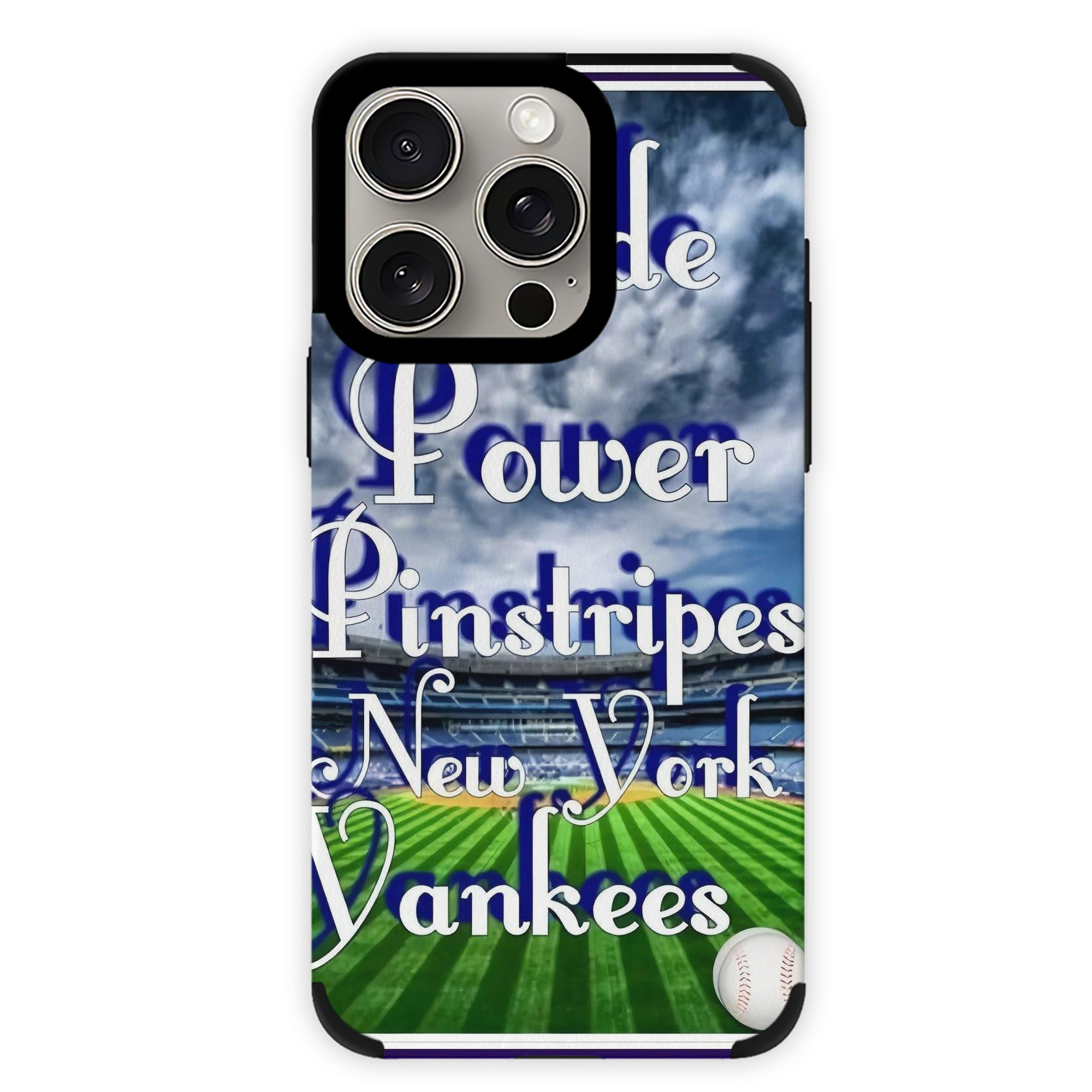 New York Yankees 309 IPhone 15 Pro Max PU Leather Case – Soft Lining, 360° Protection – Precise Fit, 3D Buttons, Easy Charging – Anti-Yellowing, Easy To Clean