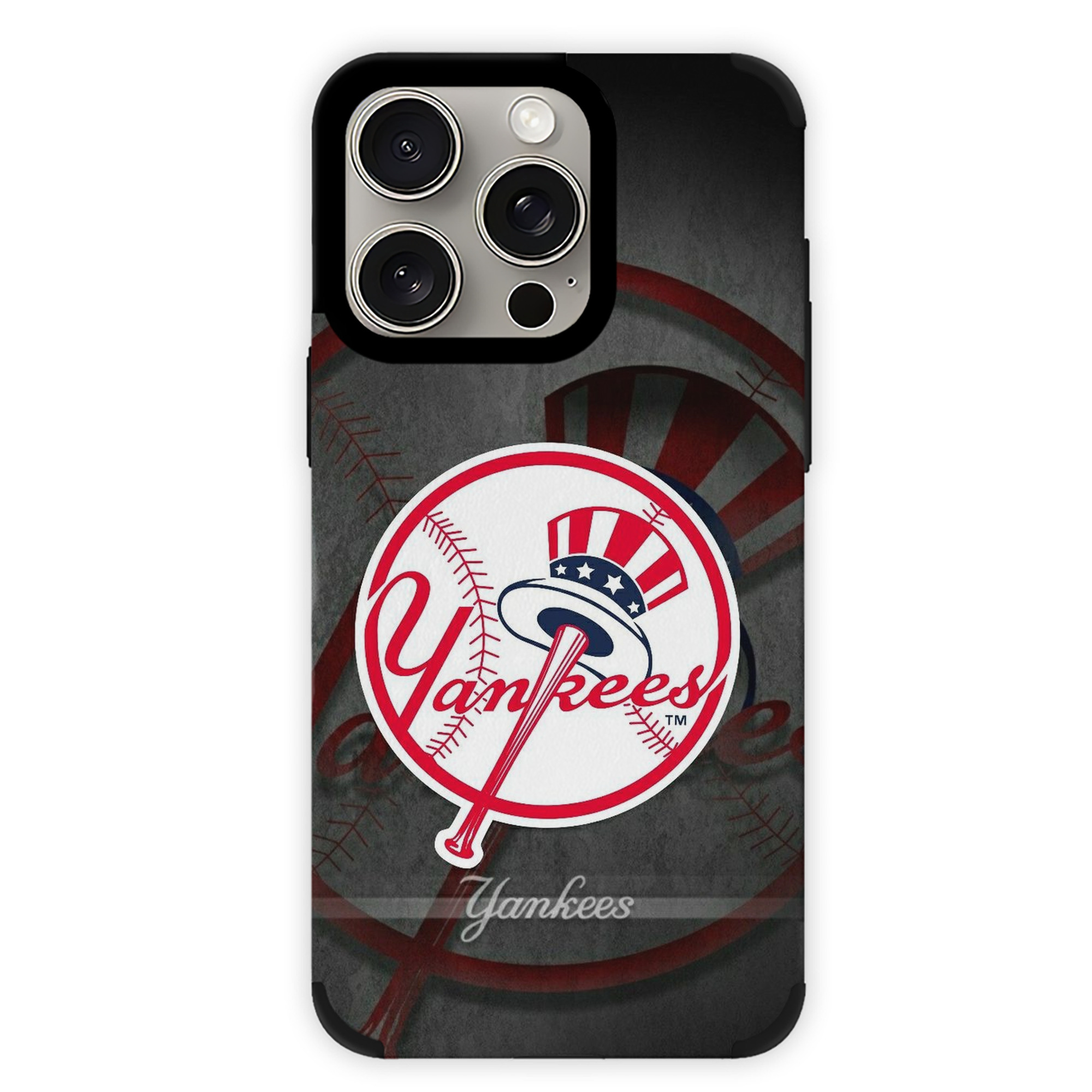 New York Yankees 228 IPhone 15 Pro Max PU Leather Case – Soft Lining, 360° Protection – Precise Fit, 3D Buttons, Easy Charging – Anti-Yellowing, Easy To Clean