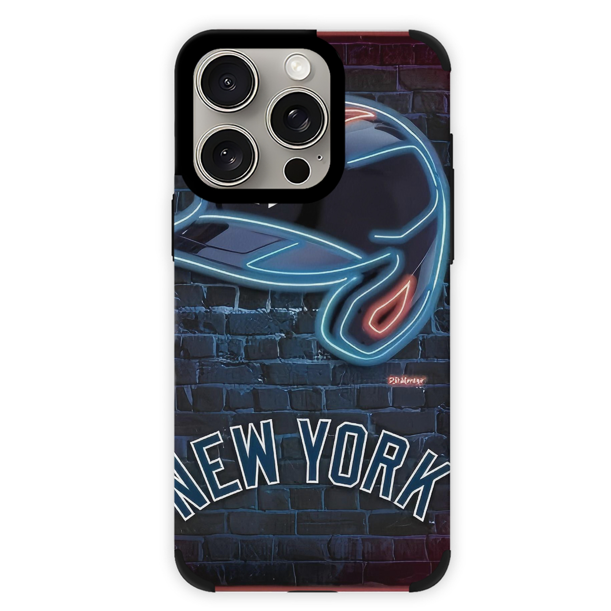 New York Yankees 230 IPhone 15 Pro Max PU Leather Case – Soft Lining, 360° Protection – Precise Fit, 3D Buttons, Easy Charging – Anti-Yellowing, Easy To Clean