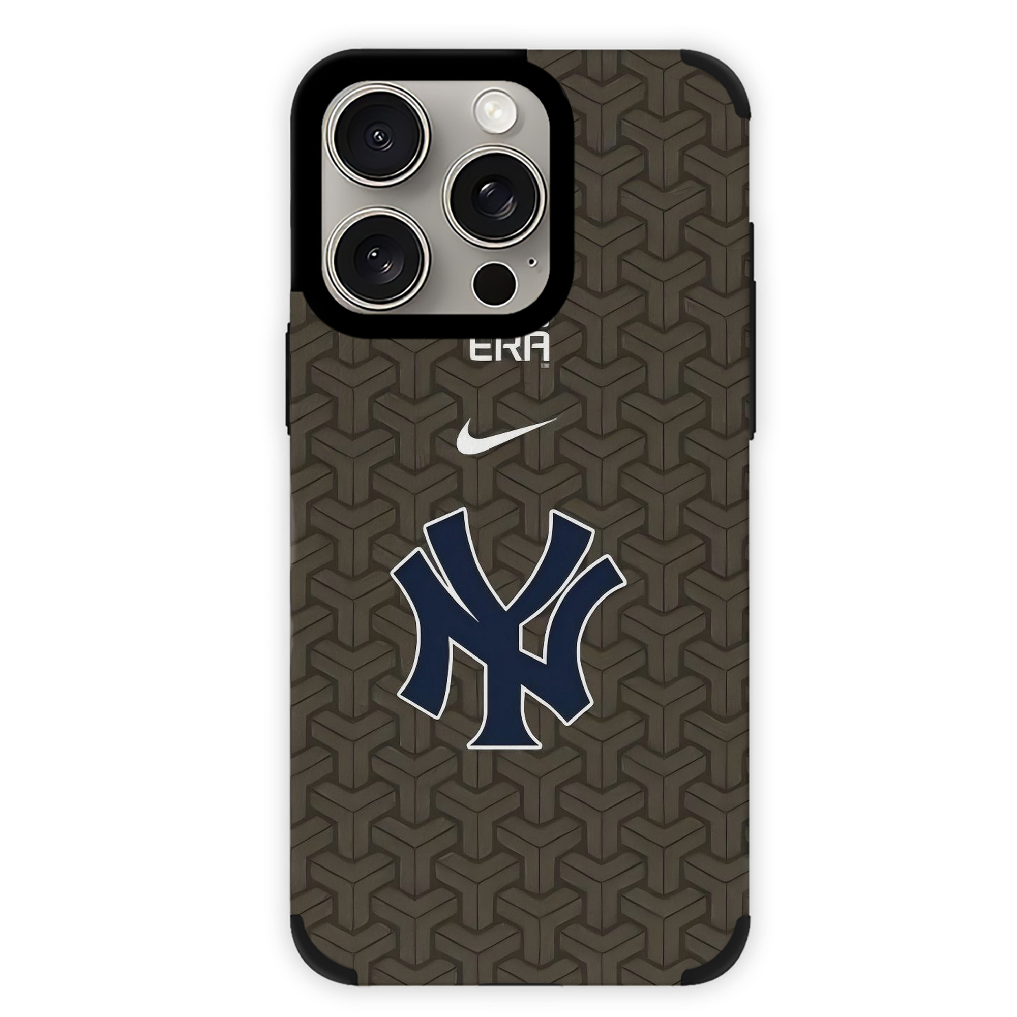 New York Yankees 318 IPhone 15 Pro Max PU Leather Case – Soft Lining, 360° Protection – Precise Fit, 3D Buttons, Easy Charging – Anti-Yellowing, Easy To Clean