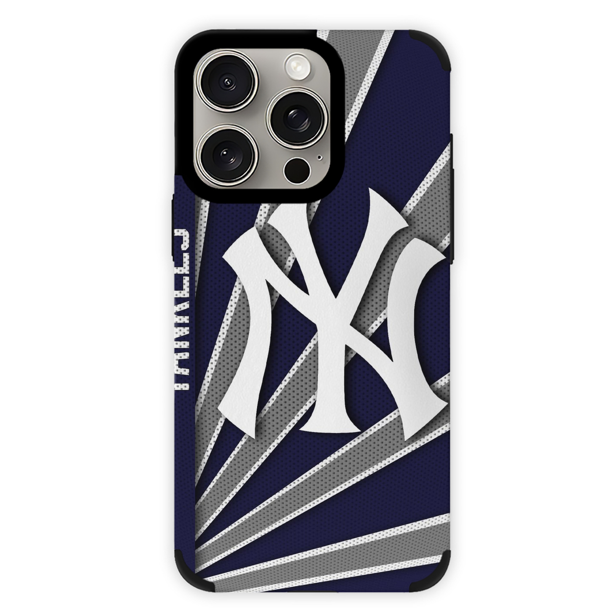 New York Yankees 321 IPhone 15 Pro Max PU Leather Case – Soft Lining, 360° Protection – Precise Fit, 3D Buttons, Easy Charging – Anti-Yellowing, Easy To Clean