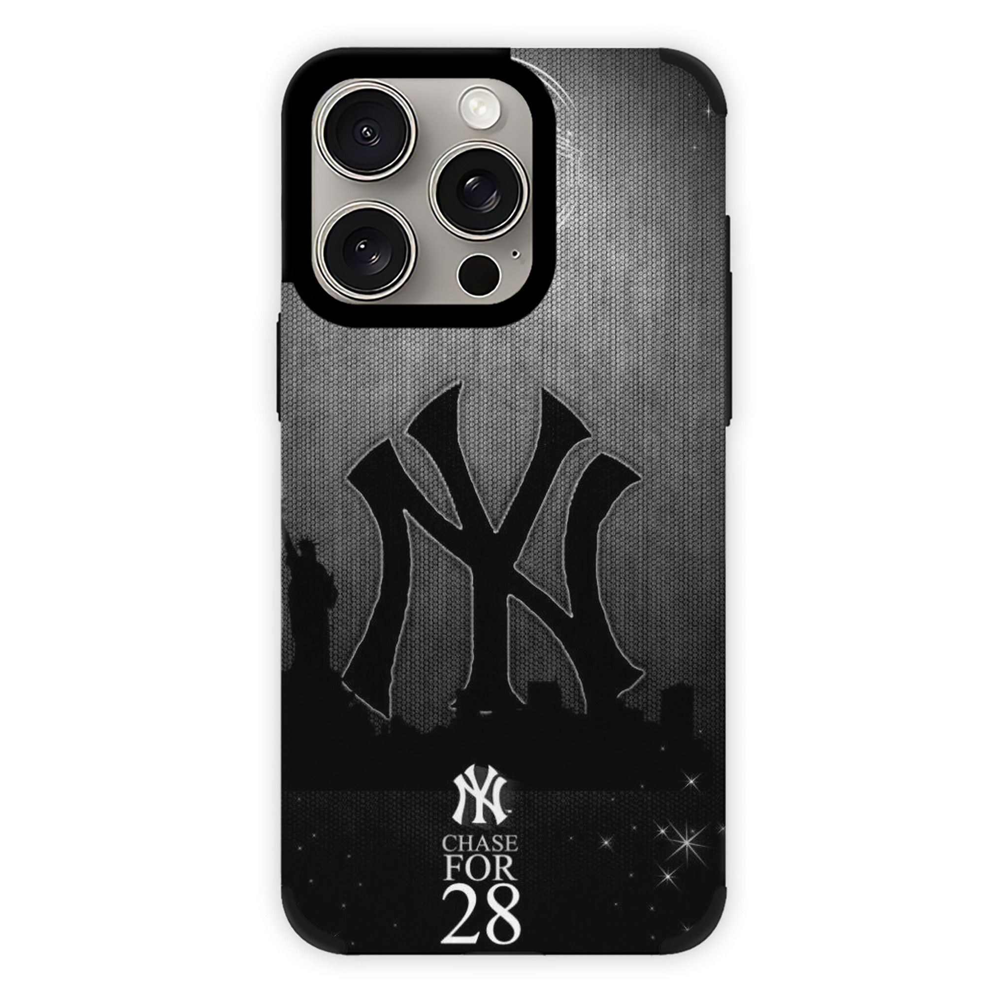 New York Yankees 313 IPhone 15 Pro Max PU Leather Case – Soft Lining, 360° Protection – Precise Fit, 3D Buttons, Easy Charging – Anti-Yellowing, Easy To Clean
