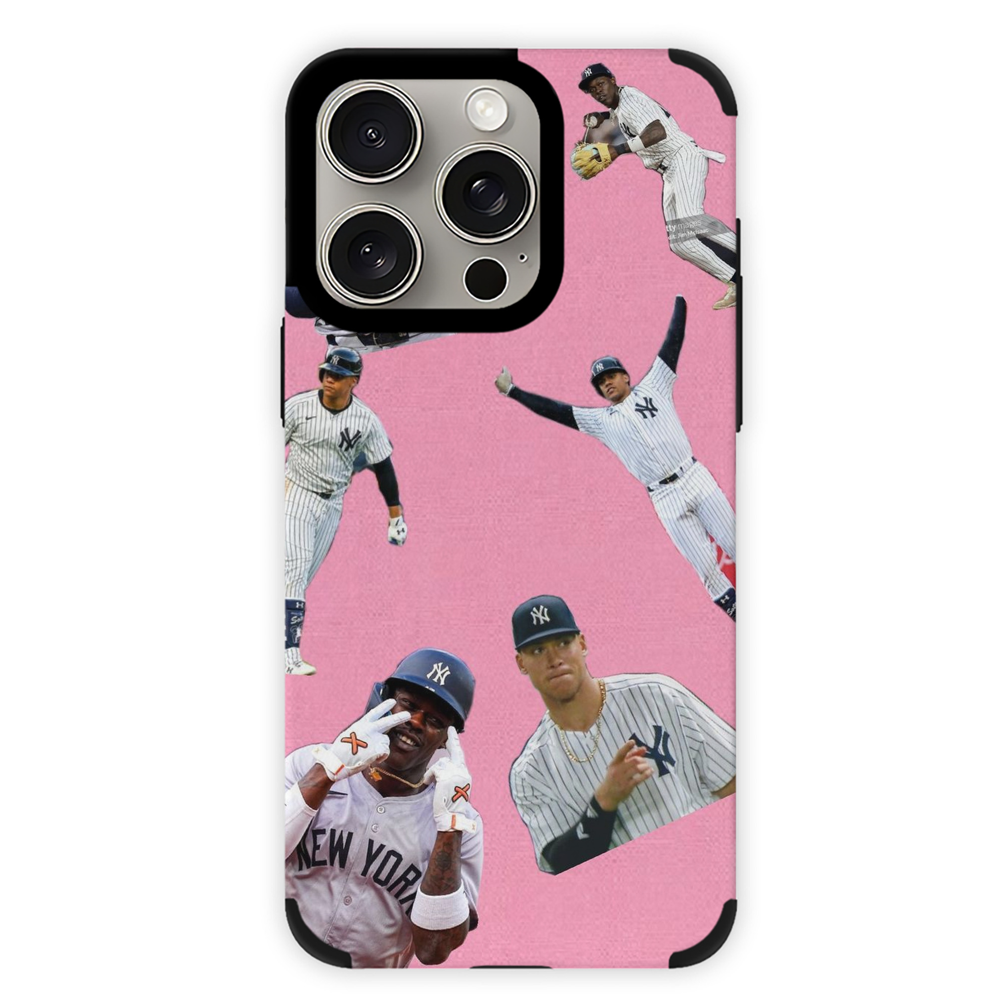 New York Yankees 323 IPhone 15 Pro Max PU Leather Case – Soft Lining, 360° Protection – Precise Fit, 3D Buttons, Easy Charging – Anti-Yellowing, Easy To Clean
