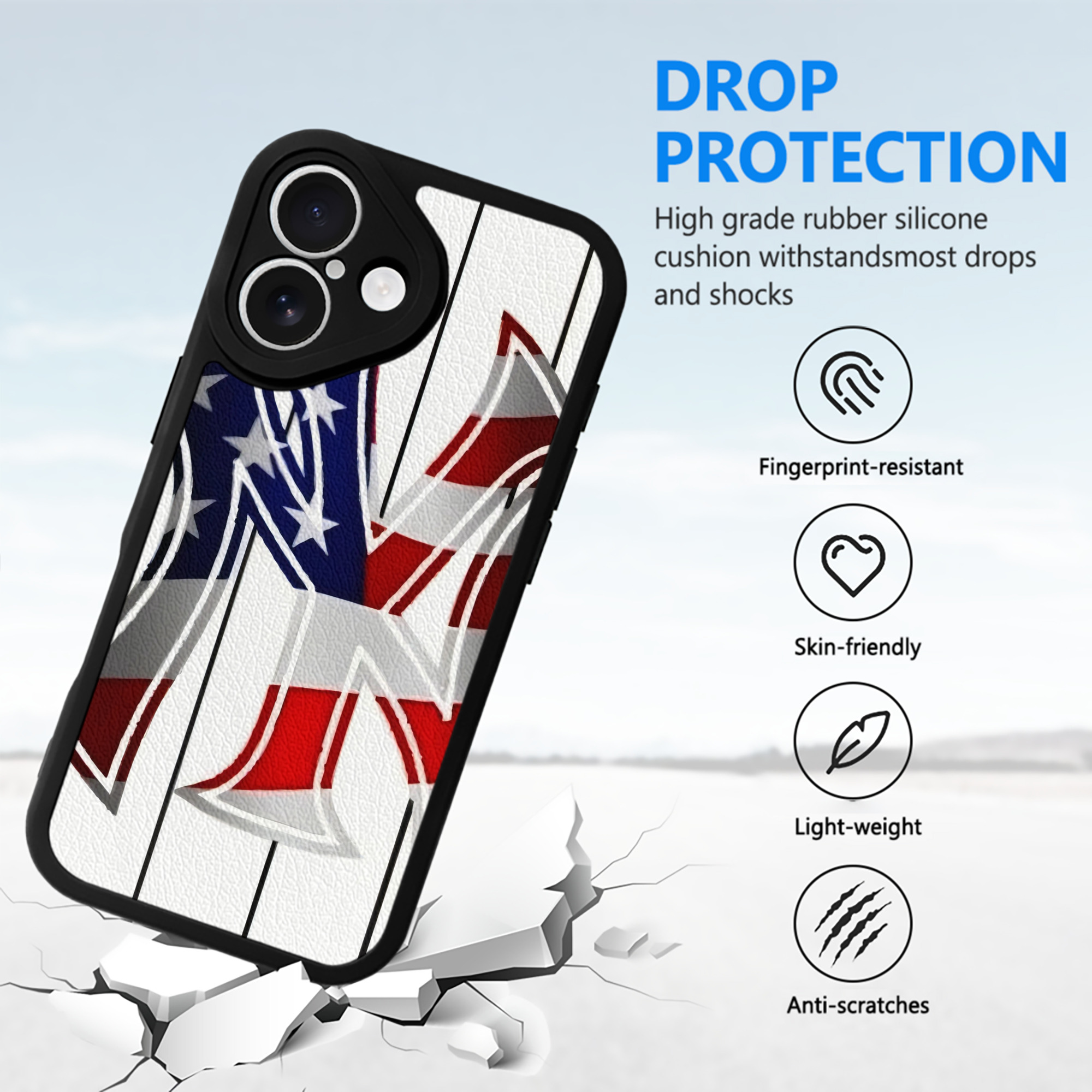 New York Yankees 195 IPhone 16 Silicone Leather Case – UV Print, Lambskin Texture – Perfect Fit, Wireless Charging Compatible, Scratch Resistant, Precise Cutouts – Stylish Protection For IPhone 16