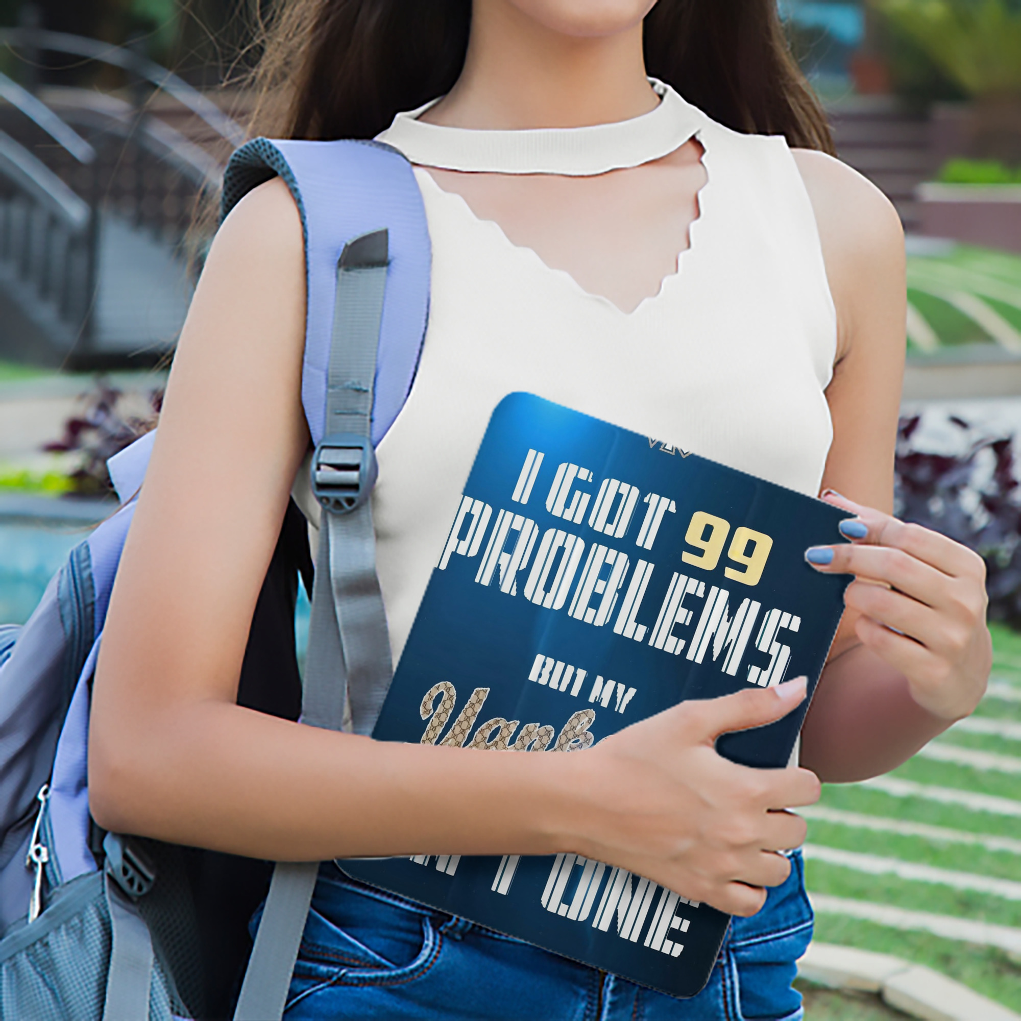 New York Yankees 140 Premium Tri-Fold PU Leather & Silicone IPad Case With Pencil Slot – Fits 9.5,10.5,10.9 – Adjustable Stand, Slim, Protective