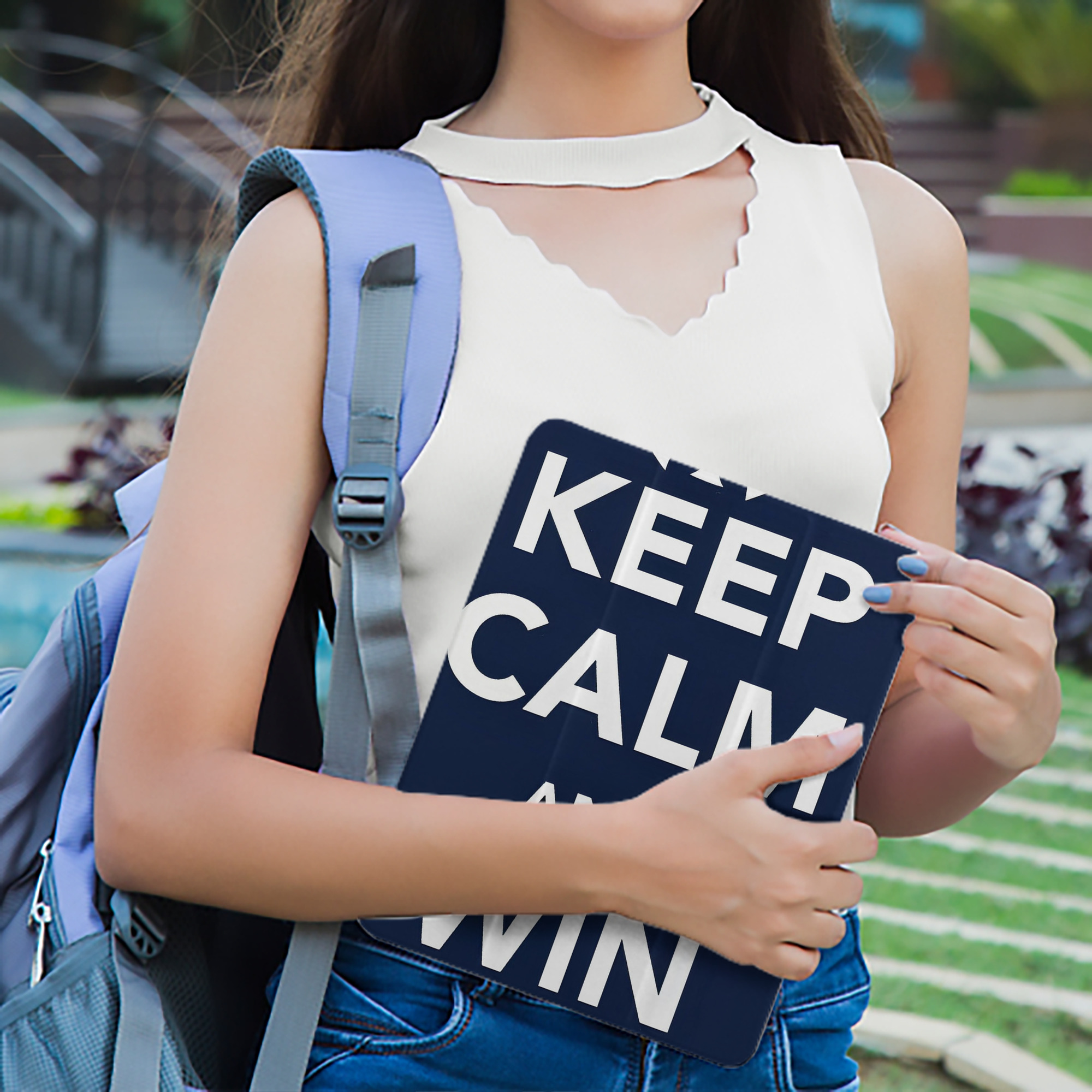 New York Yankees 169 Premium Tri-Fold PU Leather & Silicone IPad Case With Pencil Slot – Fits 9.5,10.5,10.9 – Adjustable Stand, Slim, Protective