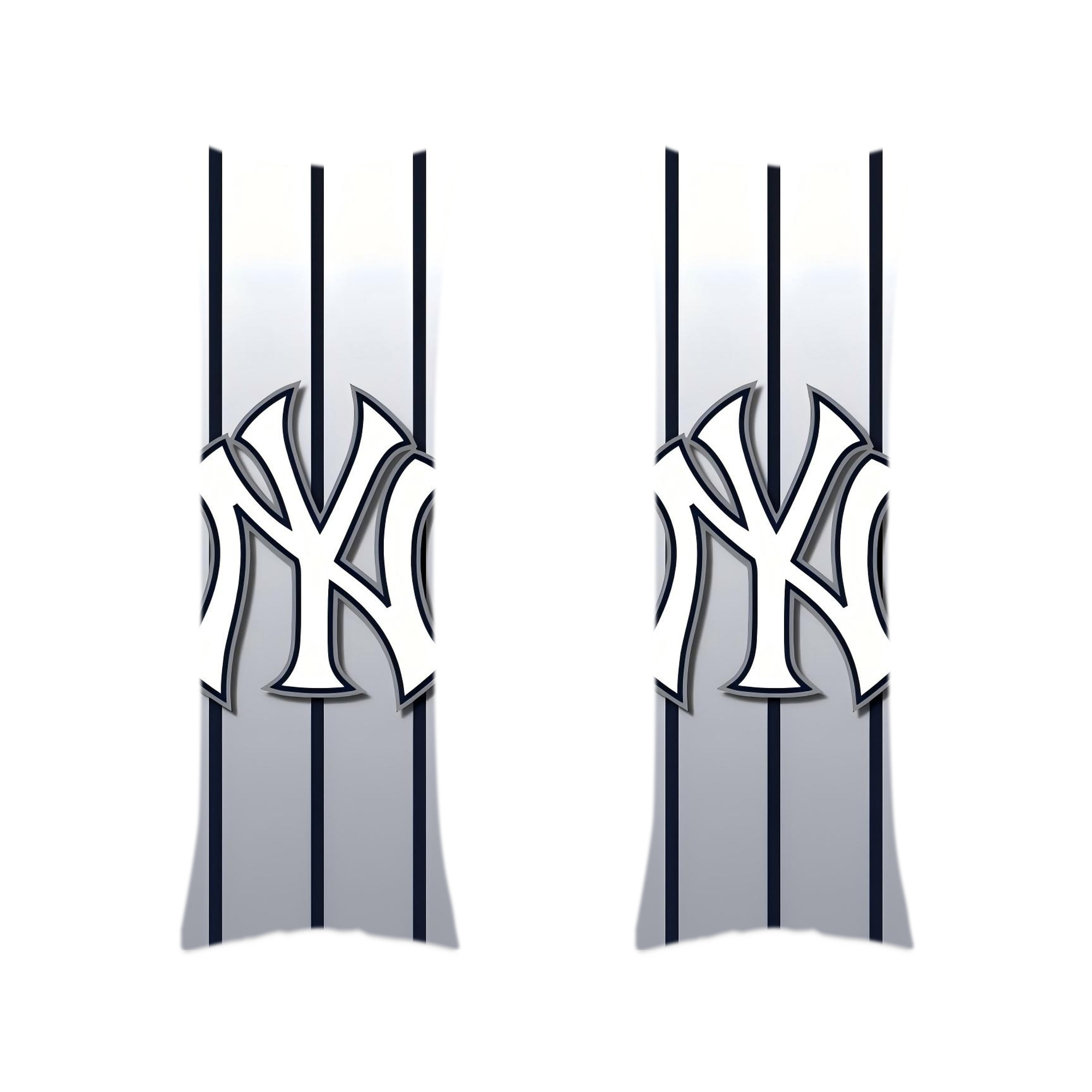 New York Yankees 118 Soft Double-Sided Long Body Pillow Cover, Multiple Sizes, Durable Polyester, Invisible Zipper, Breathable, Easy Care, Wrinkle-Resistant