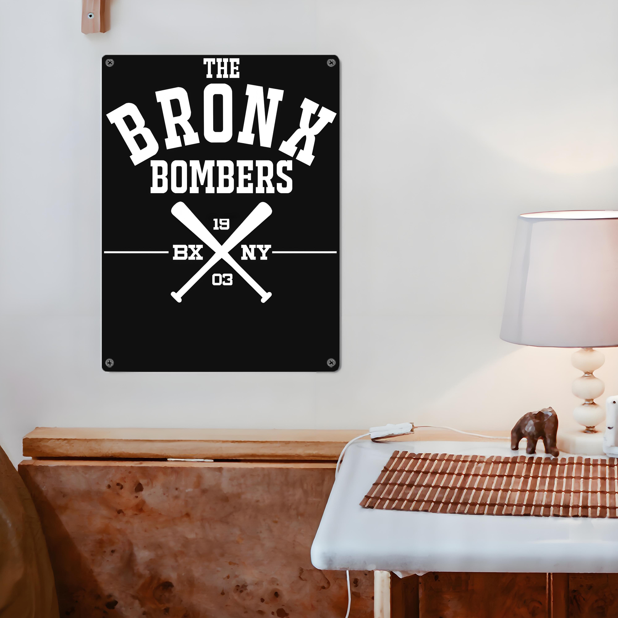 New York Yankees 163 Vintage Metal Tin Sign 12x16inch – Retro Wall Art Decor For Home, Bar, Kitchen, Bedroom, Office – Durable Iron Sheet Poster, Easy To Hang, Full-Color Printing