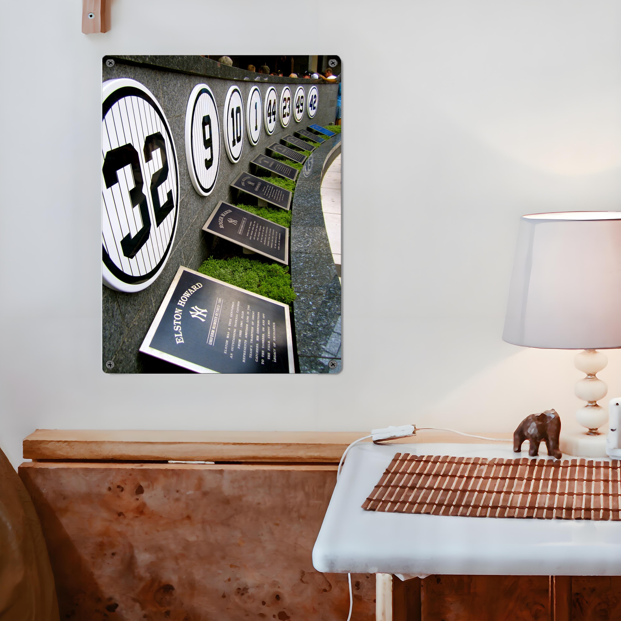 New York Yankees 253 Vintage Metal Tin Sign 12x16inch – Retro Wall Art Decor For Home, Bar, Kitchen, Bedroom, Office – Durable Iron Sheet Poster, Easy To Hang, Full-Color Printing