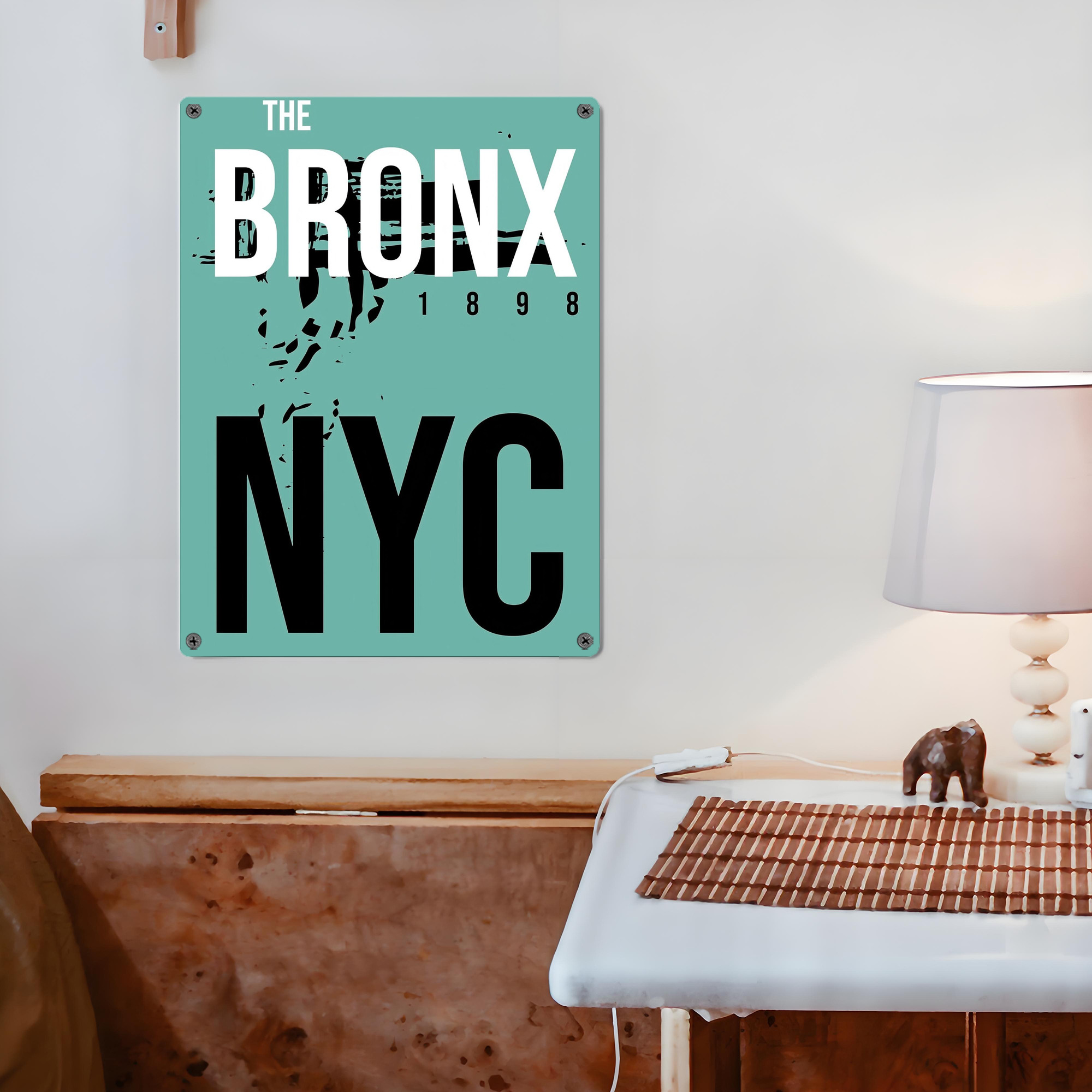 New York Yankees 186 Vintage Metal Tin Sign 12x16inch – Retro Wall Art Decor For Home, Bar, Kitchen, Bedroom, Office – Durable Iron Sheet Poster, Easy To Hang, Full-Color Printing