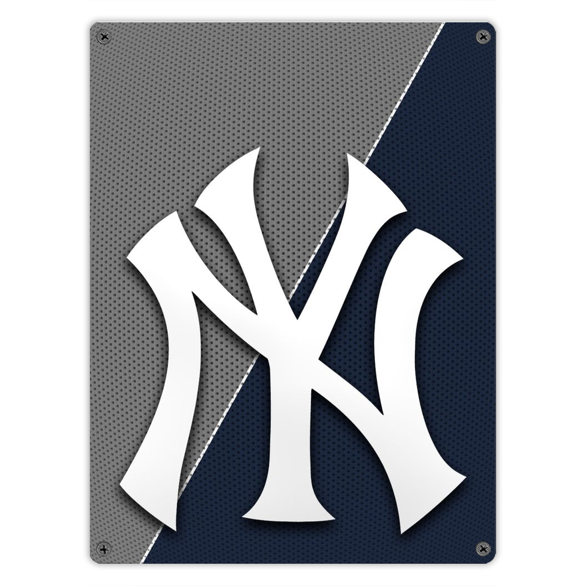 New York Yankees 177 Vintage Metal Tin Sign 12x16inch – Retro Wall Art Decor For Home, Bar, Kitchen, Bedroom, Office – Durable Iron Sheet Poster, Easy To Hang, Full-Color Printing