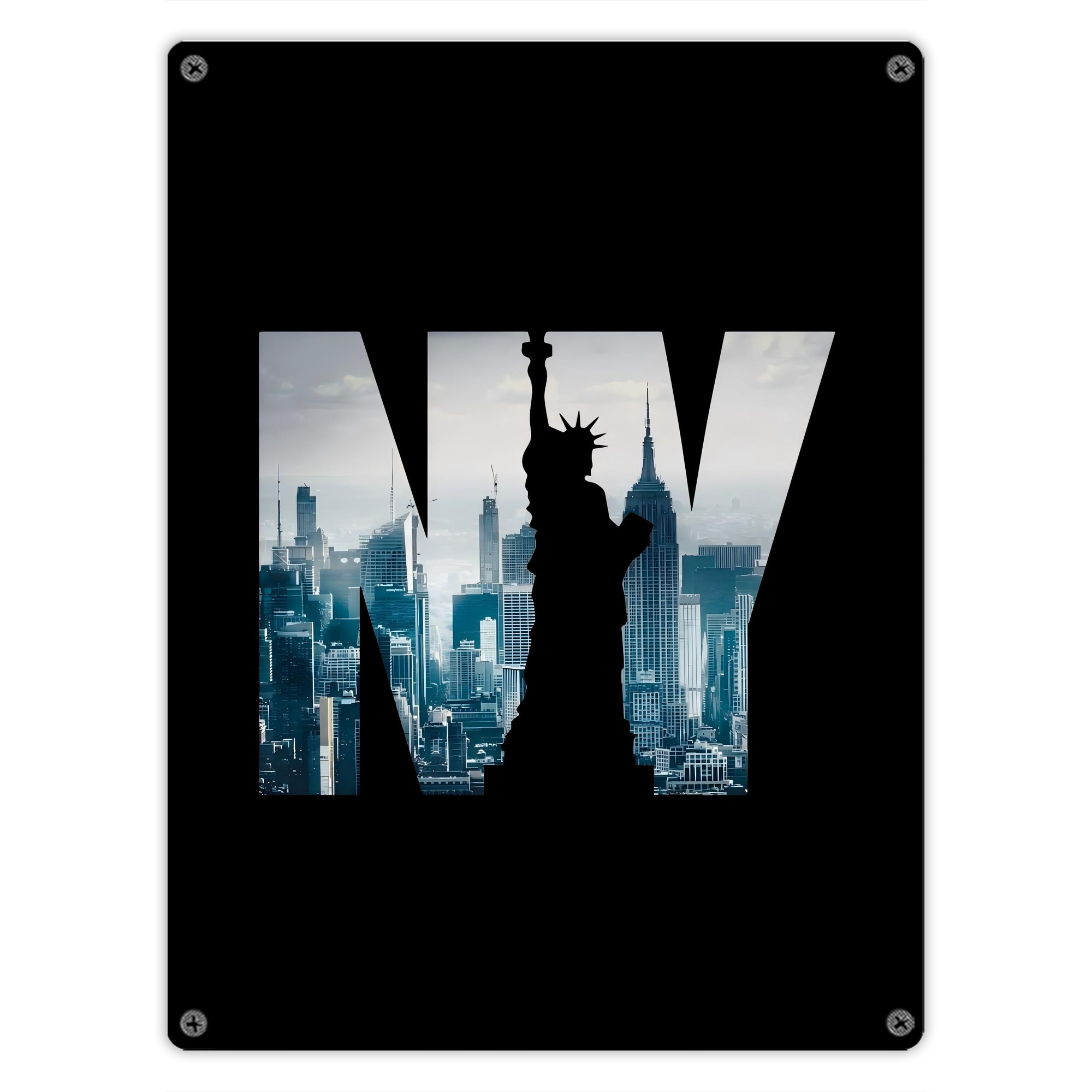 New York Yankees 142 Vintage Metal Tin Sign 12x16inch – Retro Wall Art Decor For Home, Bar, Kitchen, Bedroom, Office – Durable Iron Sheet Poster, Easy To Hang, Full-Color Printing