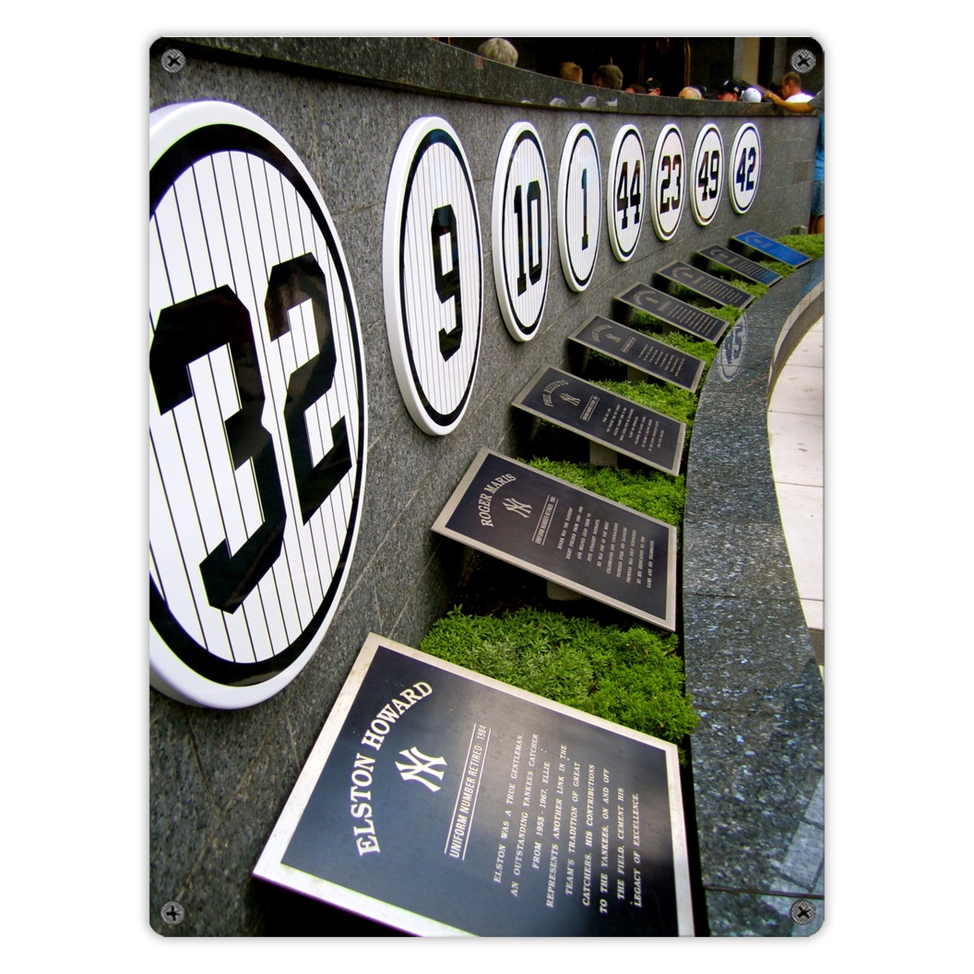 New York Yankees 253 Vintage Metal Tin Sign 12x16inch – Retro Wall Art Decor For Home, Bar, Kitchen, Bedroom, Office – Durable Iron Sheet Poster, Easy To Hang, Full-Color Printing